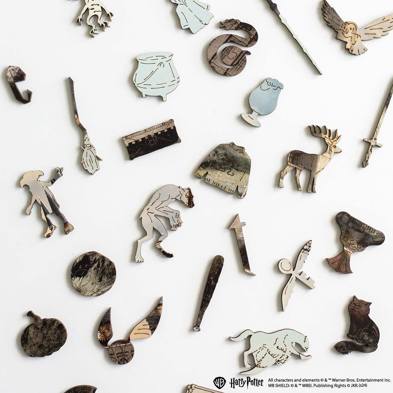 Wooden jigsaw puzzle Harry Potter Hogwarts Castle™