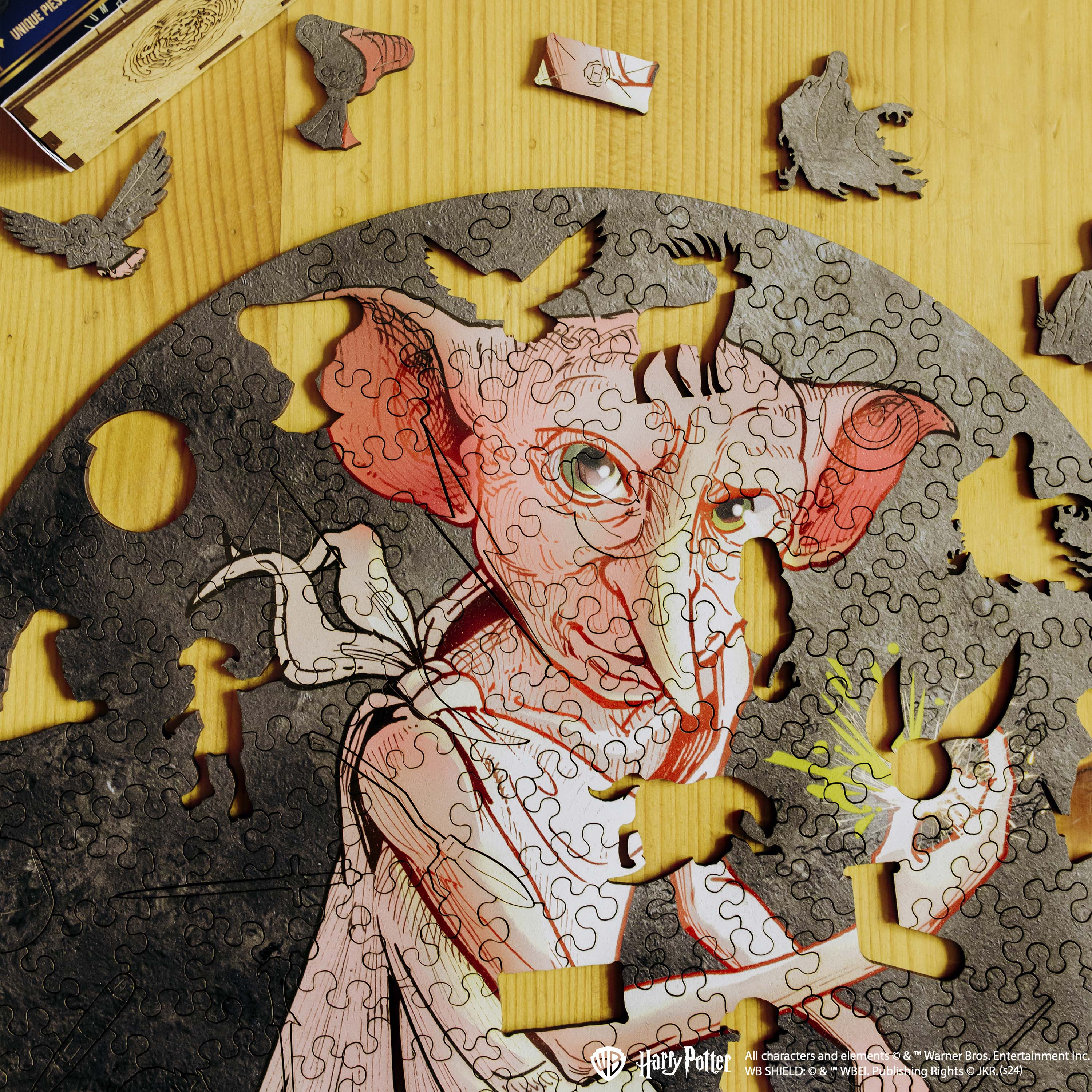 Wooden jigsaw puzzle Harry Potter Dobby™