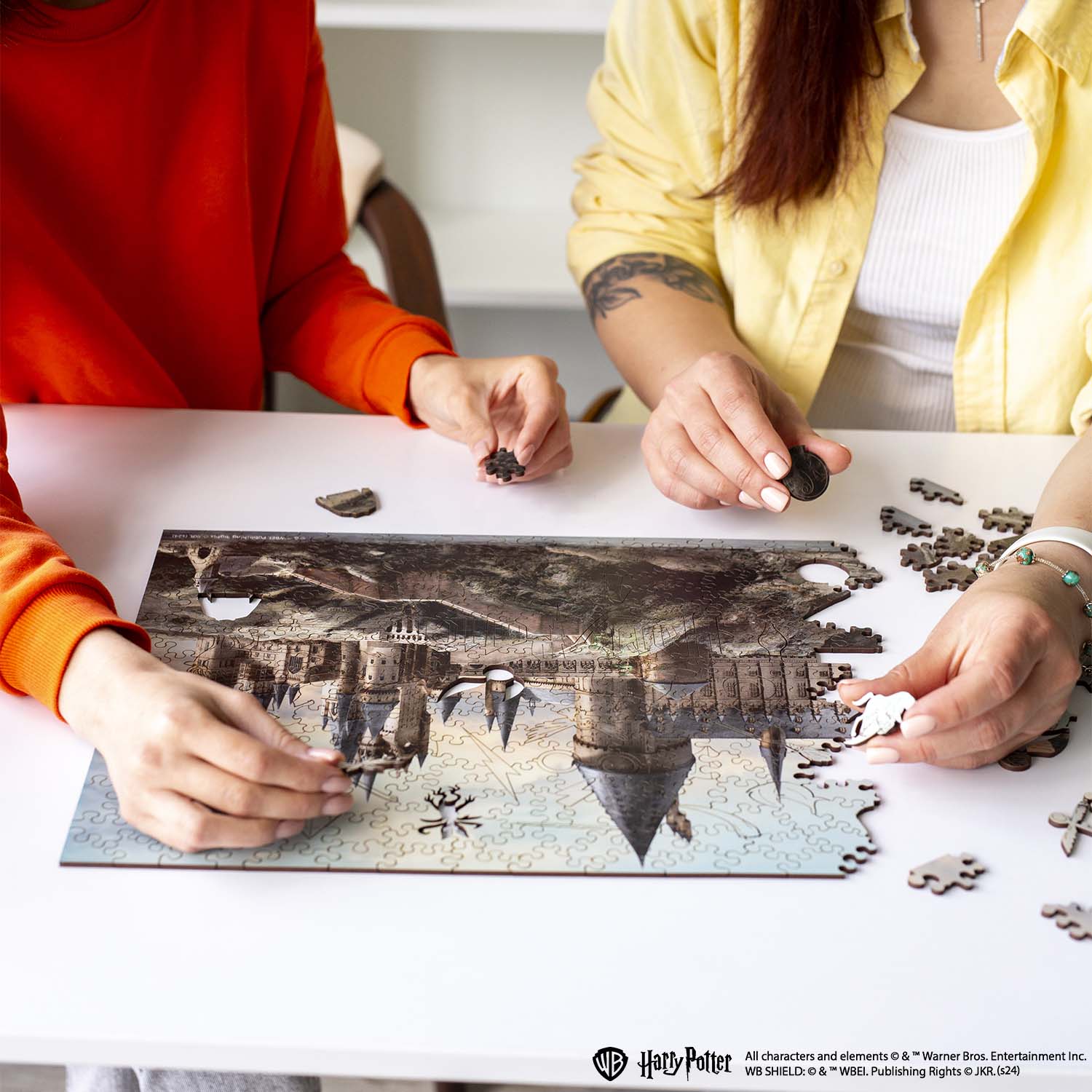 Wooden jigsaw puzzle Harry Potter Hogwarts Castle™