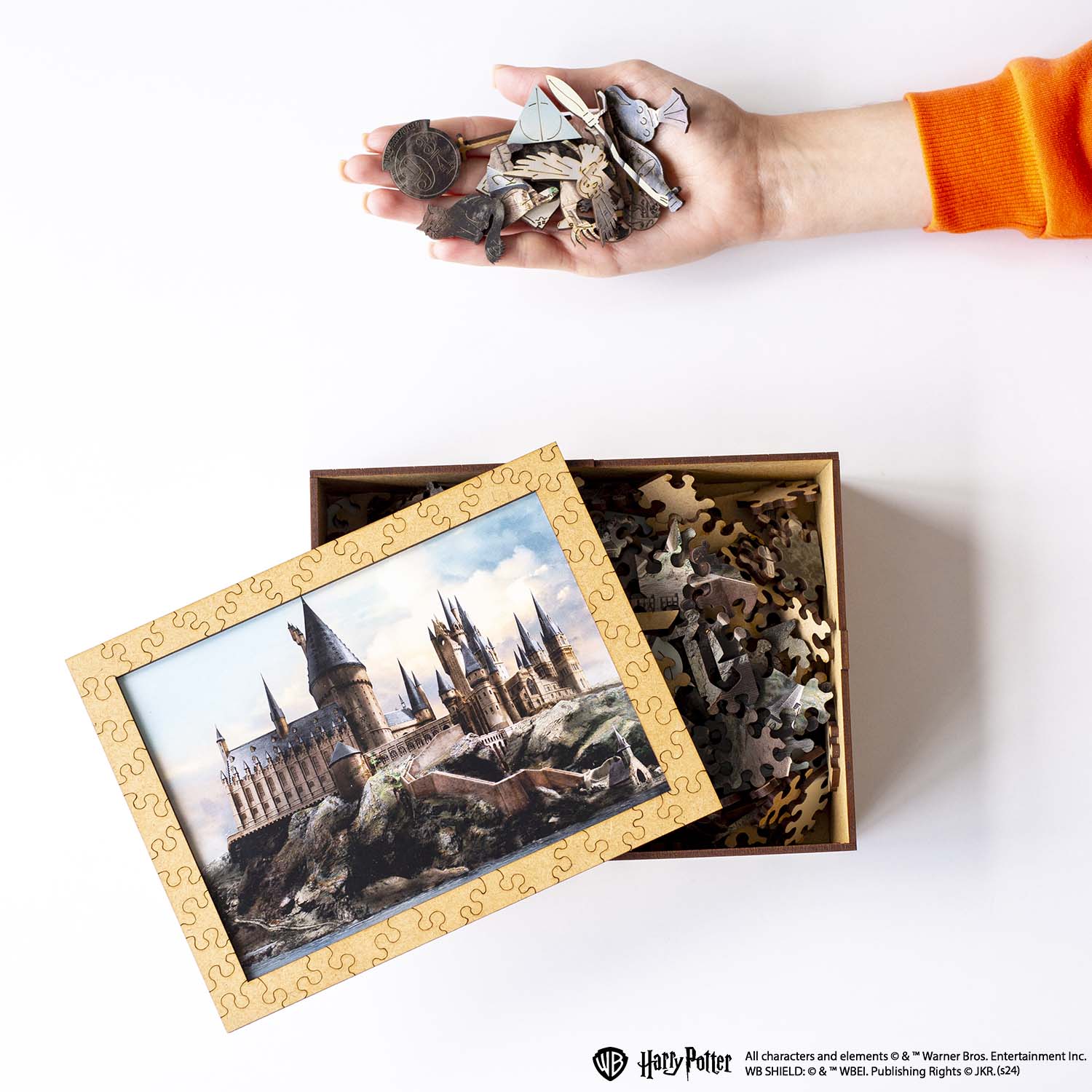 Wooden jigsaw puzzle Harry Potter Hogwarts Castle™