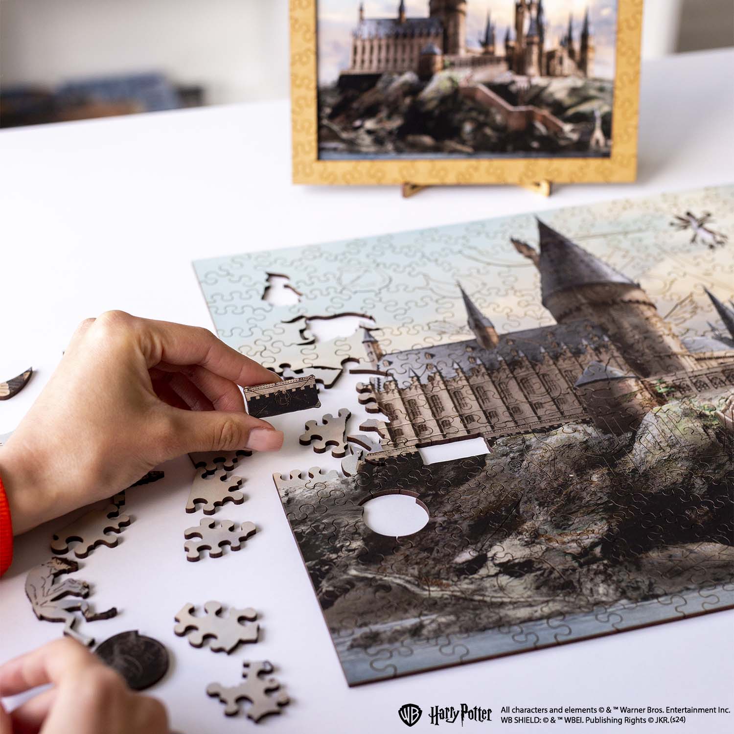 Wooden jigsaw puzzle Harry Potter Hogwarts Castle™