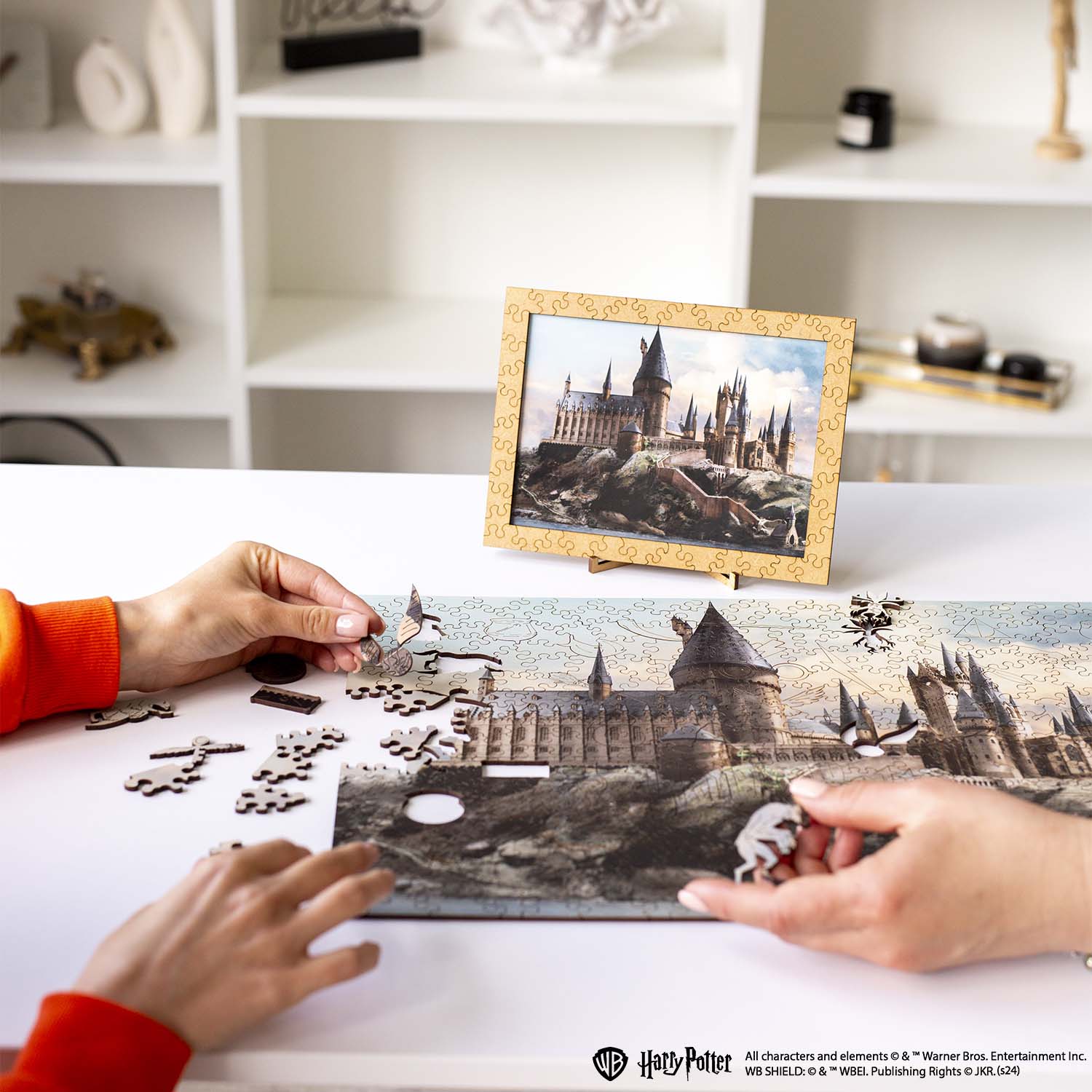 Wooden jigsaw puzzle Harry Potter Hogwarts Castle™