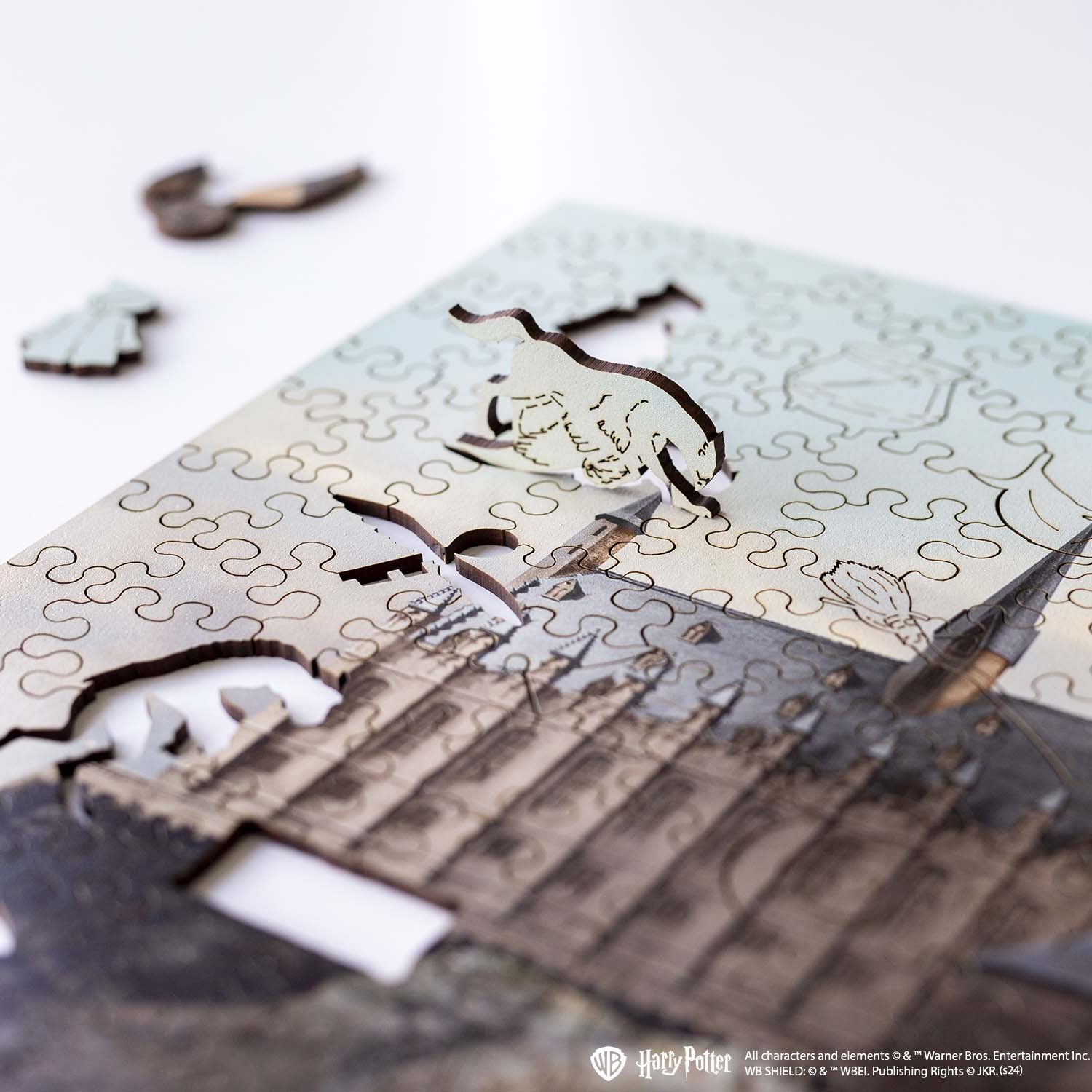 Wooden jigsaw puzzle Harry Potter Hogwarts Castle™