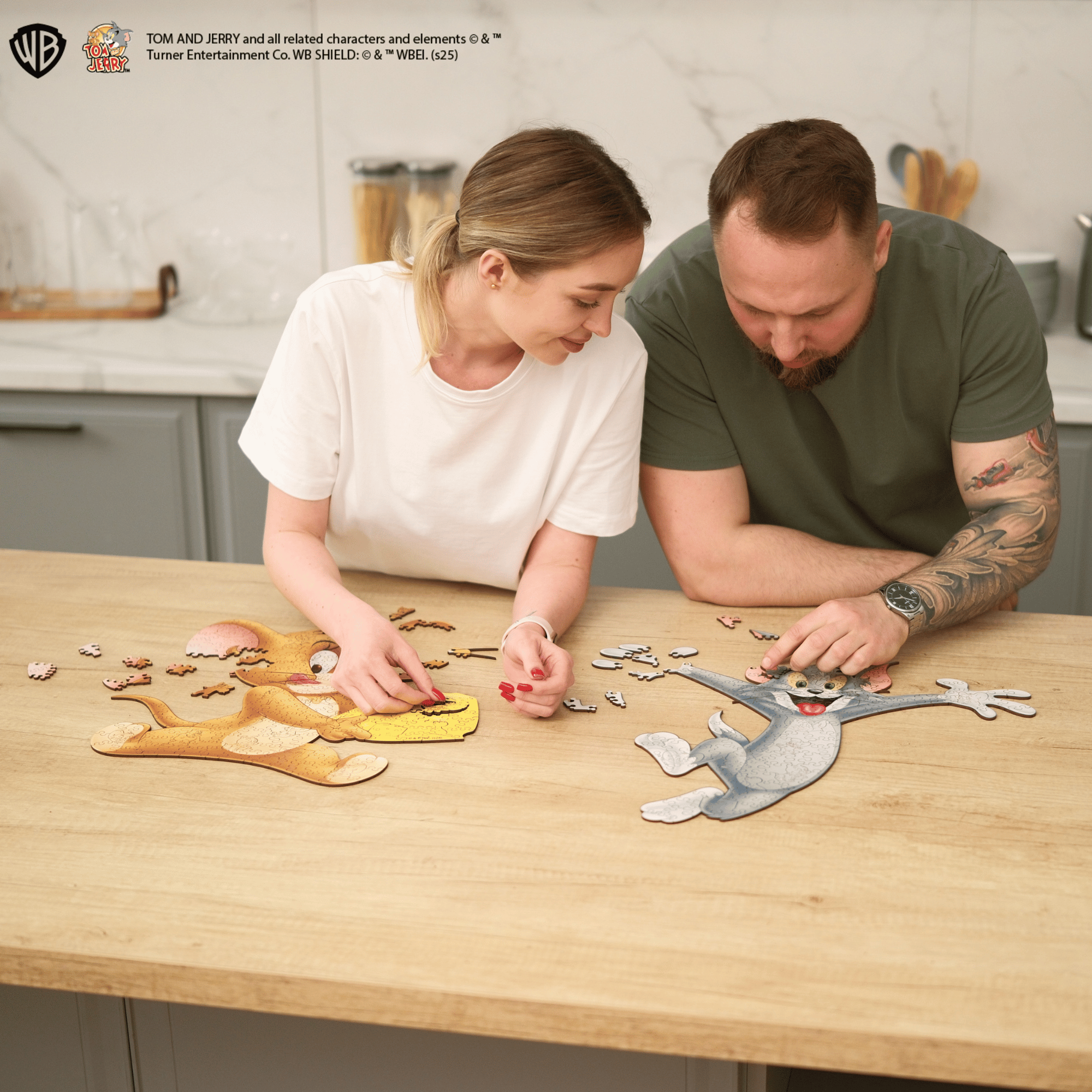 Wooden jigsaw puzzle Tom & Jerry™ – Tom