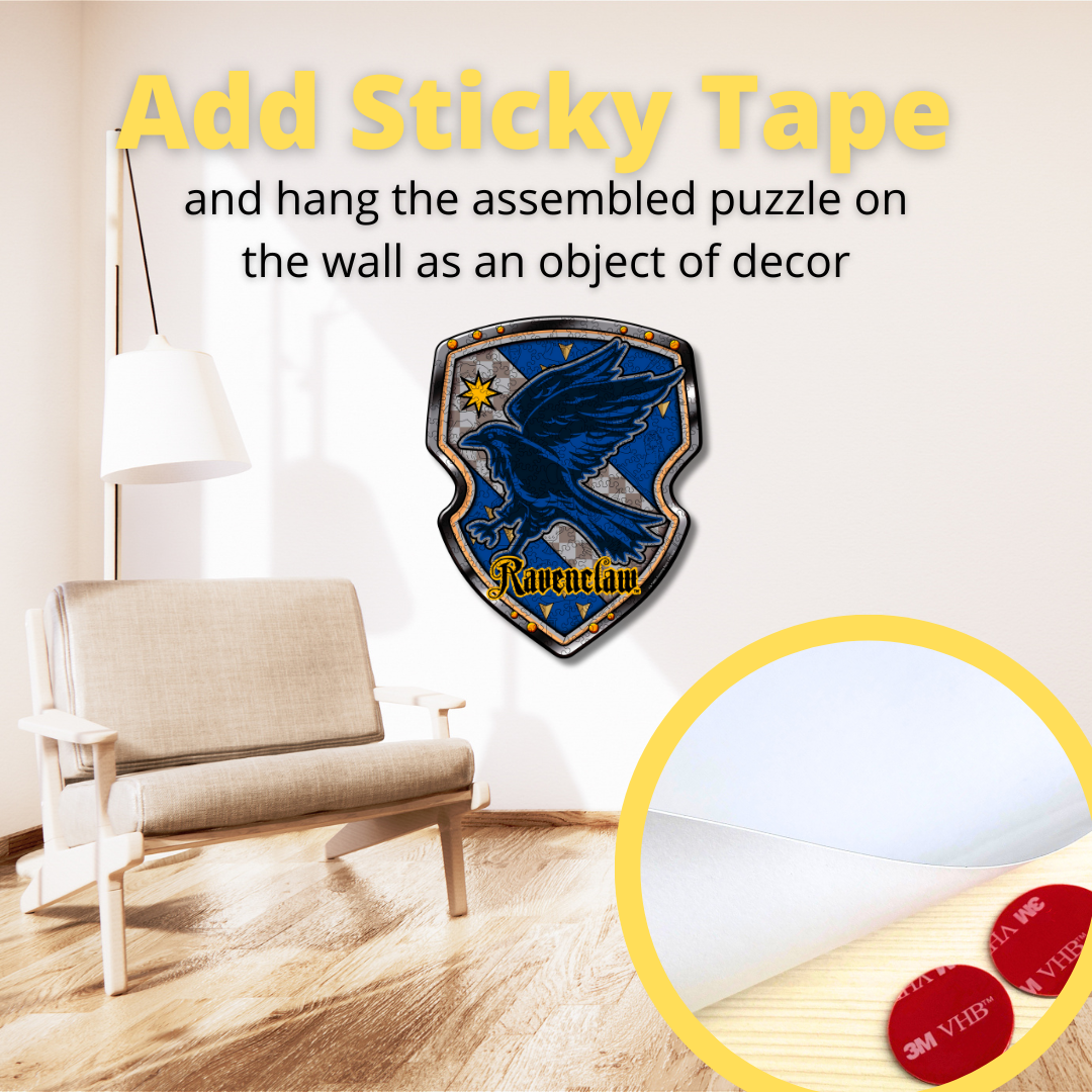 Wooden jigsaw puzzle Harry Potter Ravenclaw™