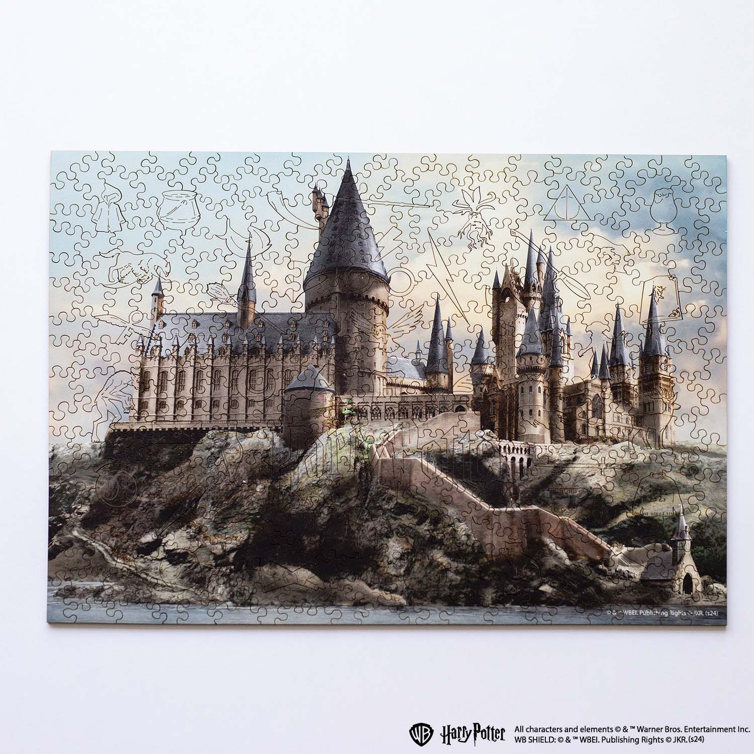Wooden jigsaw puzzle Harry Potter Hogwarts Castle™