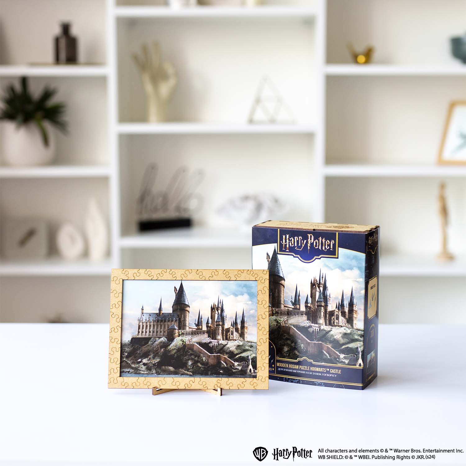 Wooden jigsaw puzzle Harry Potter Hogwarts Castle™