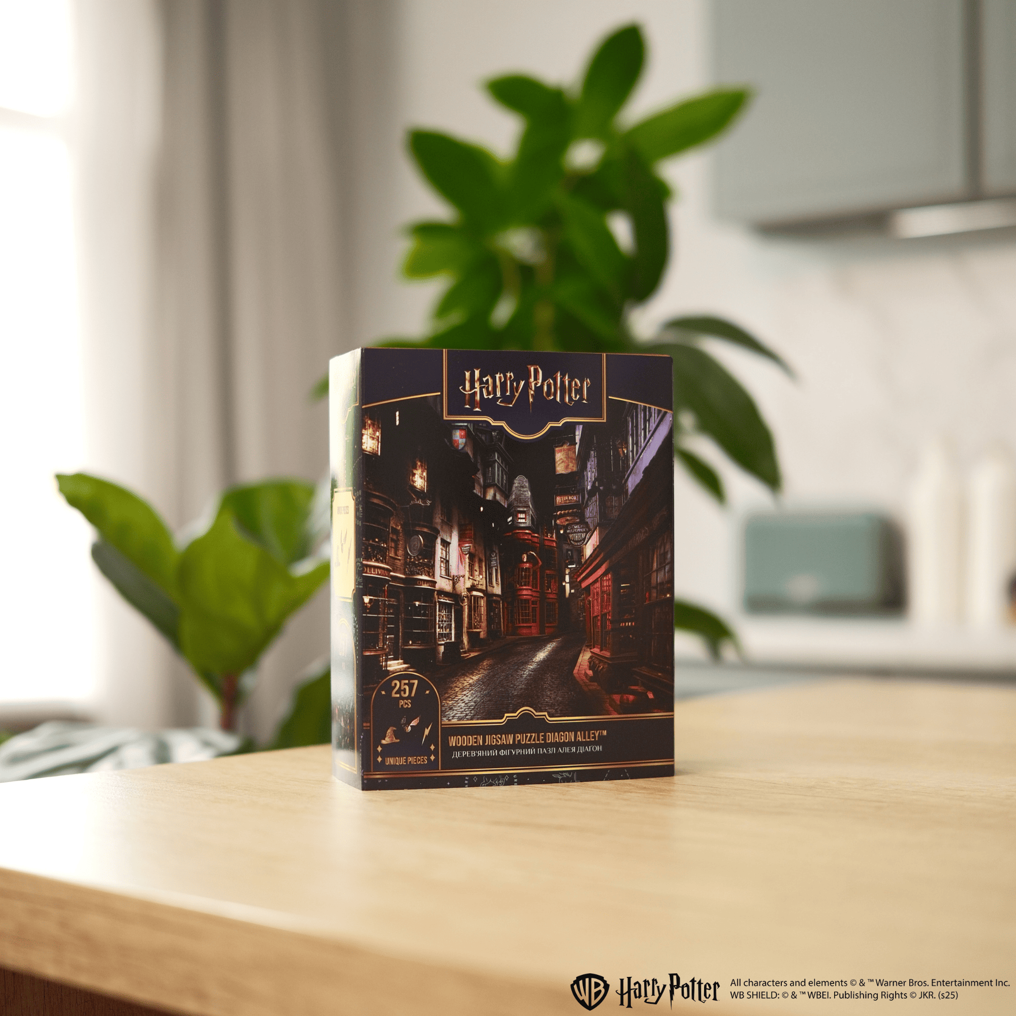 Wooden jigsaw puzzle Harry Potter Diagon Alley™