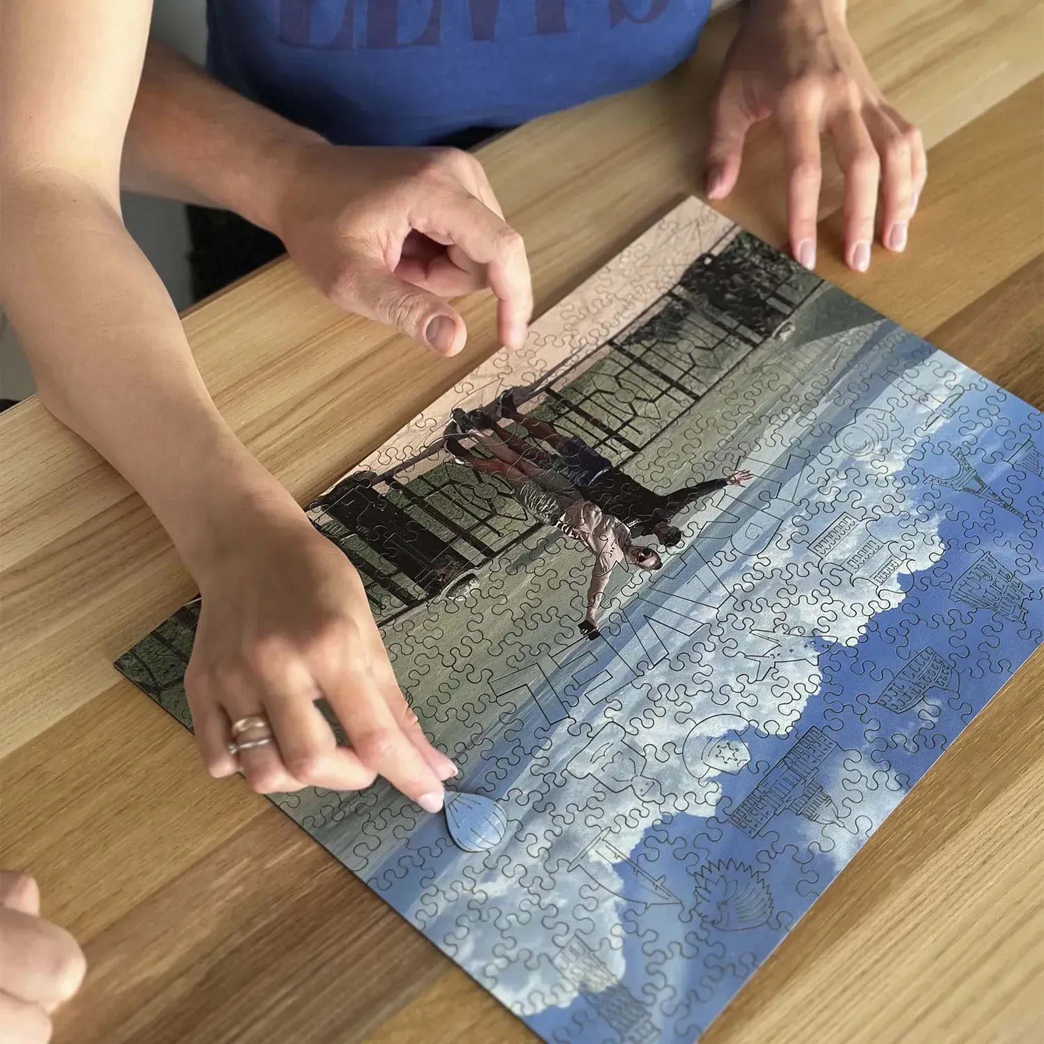 Custom Wooden Jigsaw Puzzle Travel