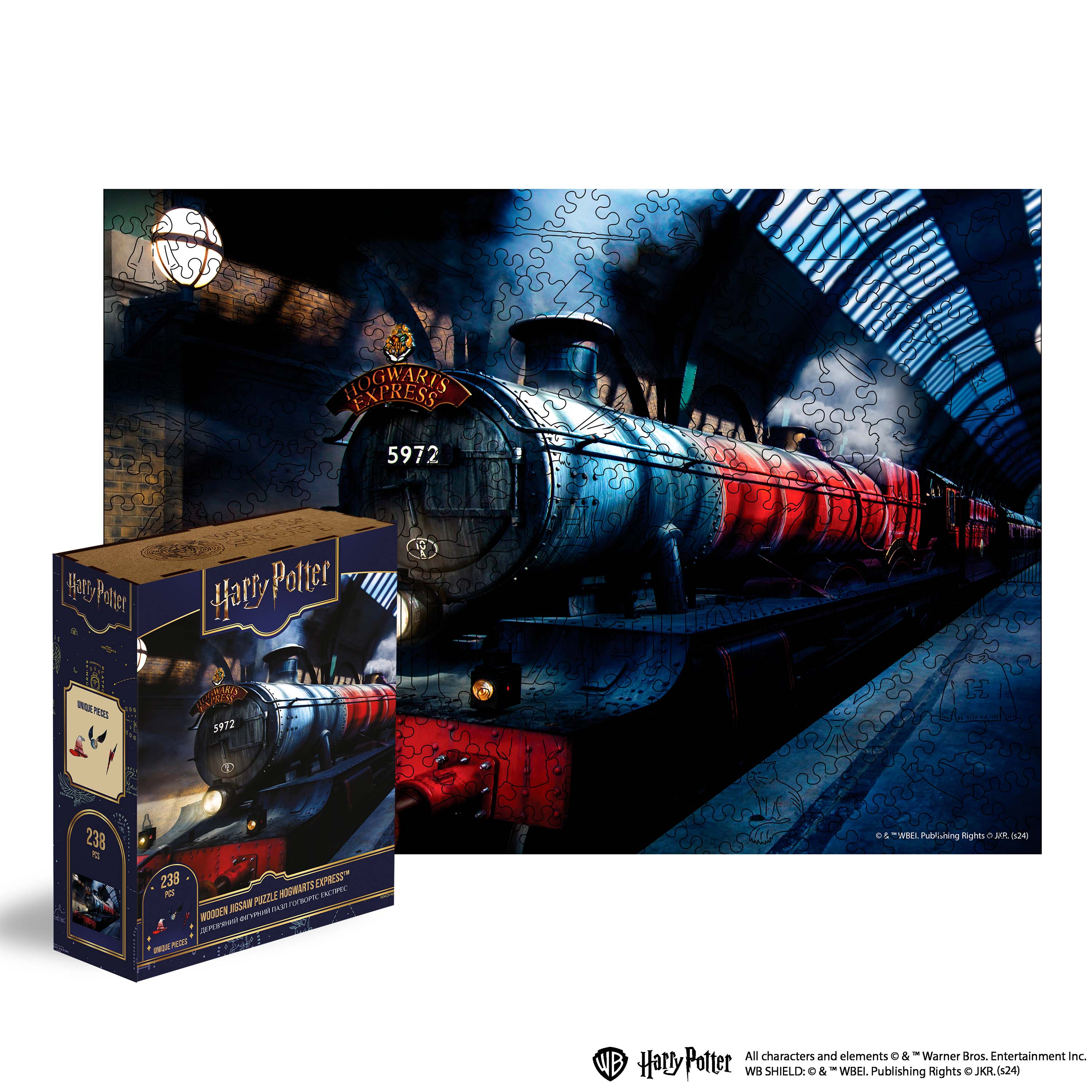 Wooden jigsaw puzzle Harry Potter Hogwarts Express™