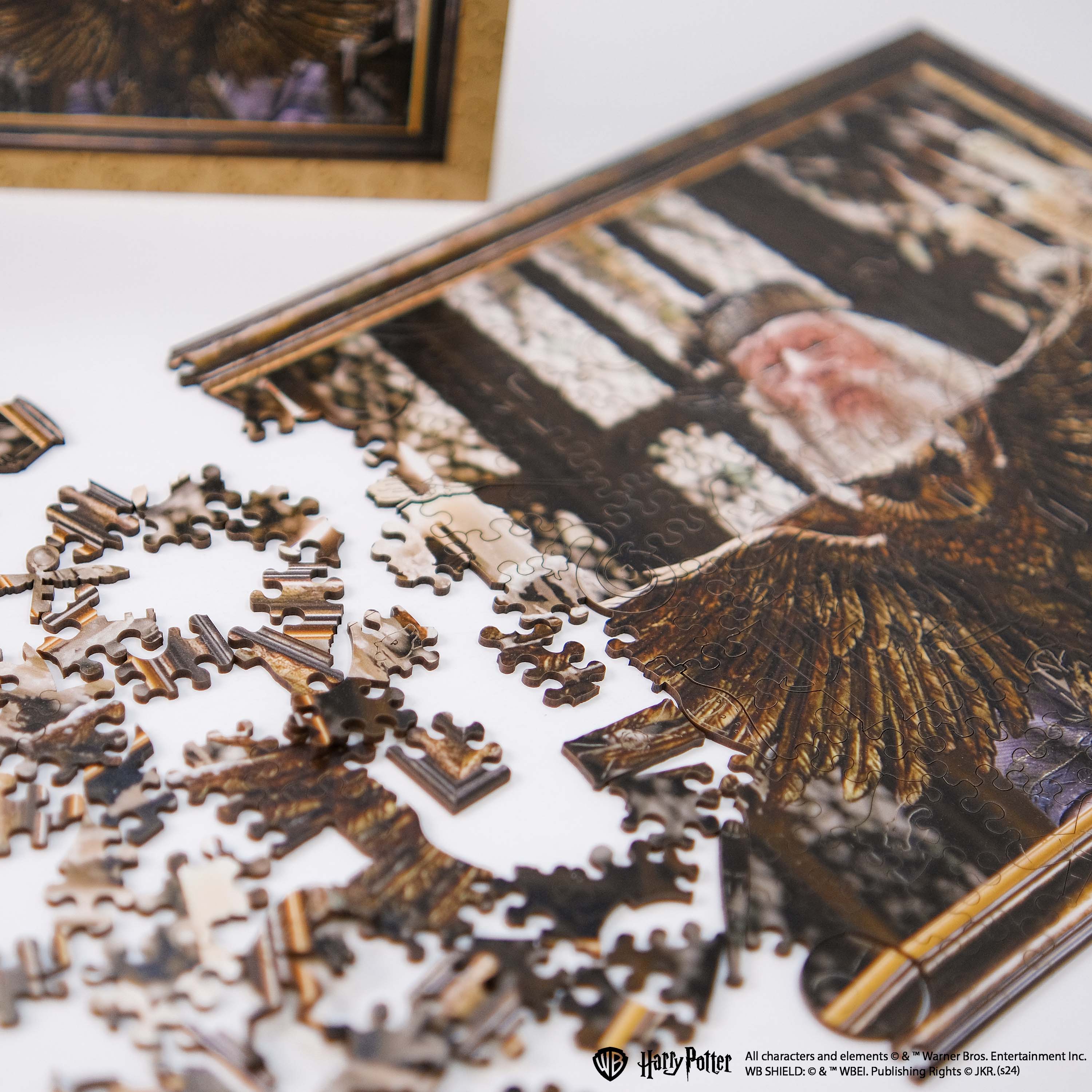 Wooden jigsaw puzzle Harry Potter Albus Dumbledore™