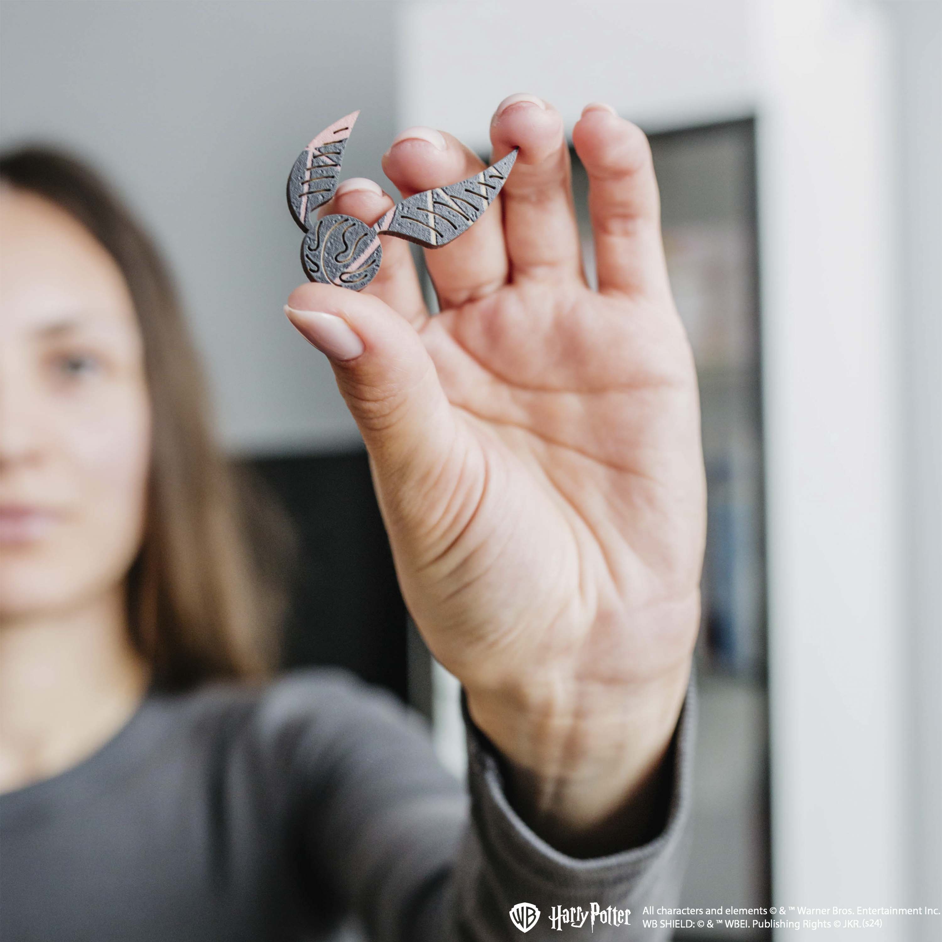 Wooden jigsaw classic puzzle Harry Potter Hogwarts™ (Black)