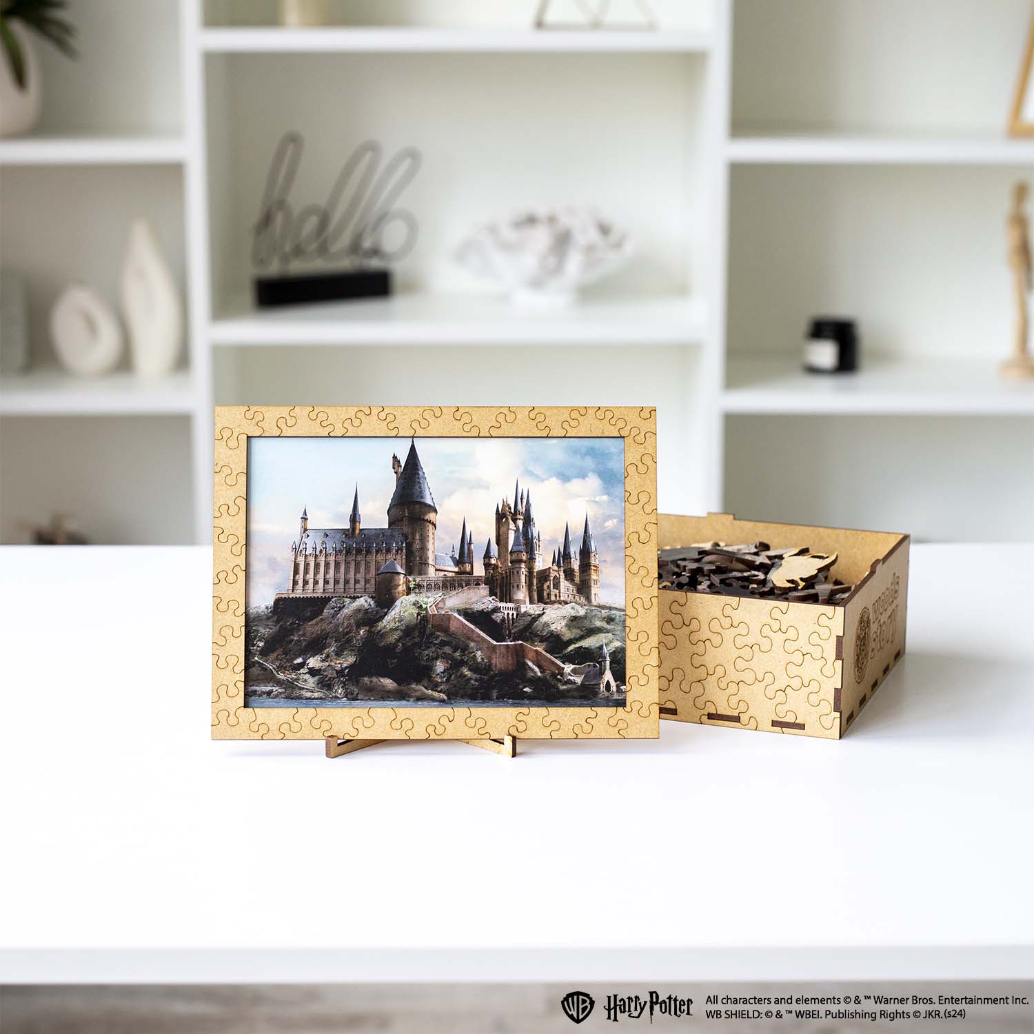 Wooden jigsaw puzzle Harry Potter Hogwarts Castle™