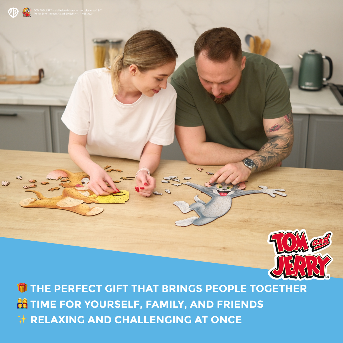 Wooden jigsaw puzzle Tom&Jerry™ Jerry