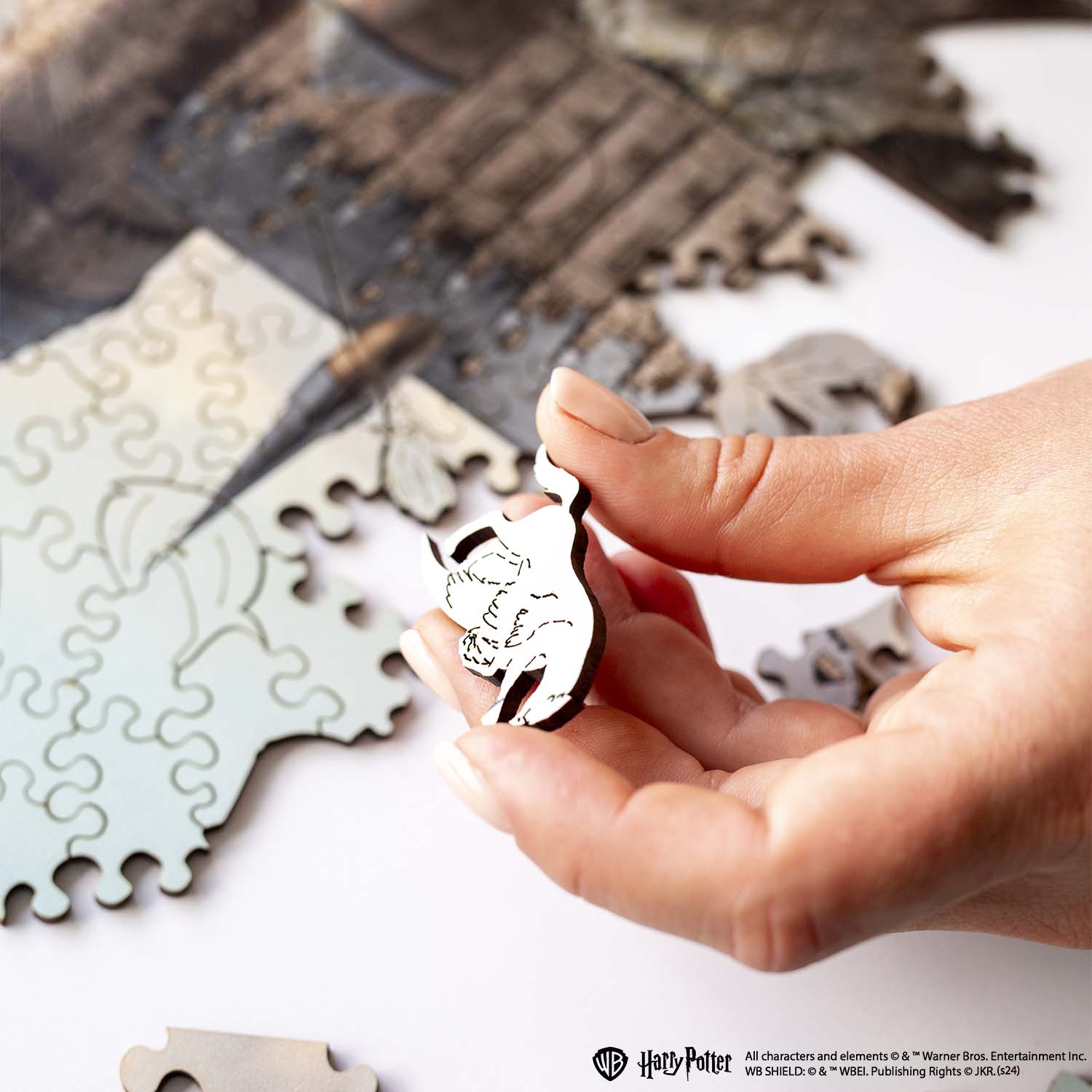 Wooden jigsaw puzzle Harry Potter Hogwarts Castle™