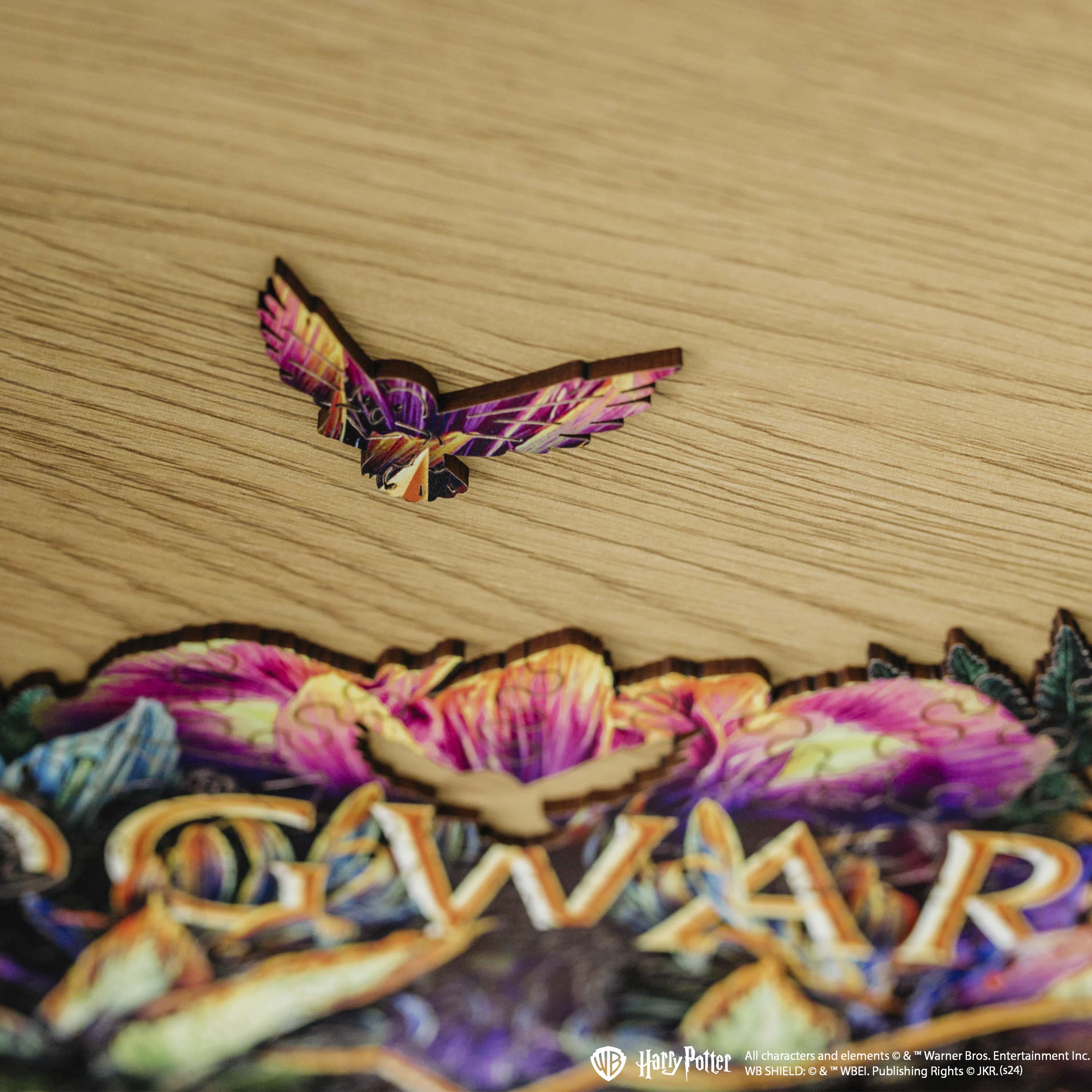 Wooden jigsaw classic puzzle Harry Potter Hogwarts™ (Neonly)