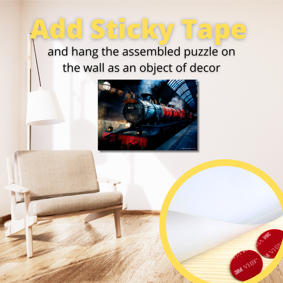 Wooden jigsaw puzzle Harry Potter Hogwarts Express™