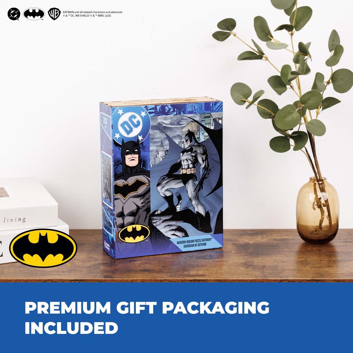 Figured Wooden Puzzle Batman™ - Guardian of Gotham