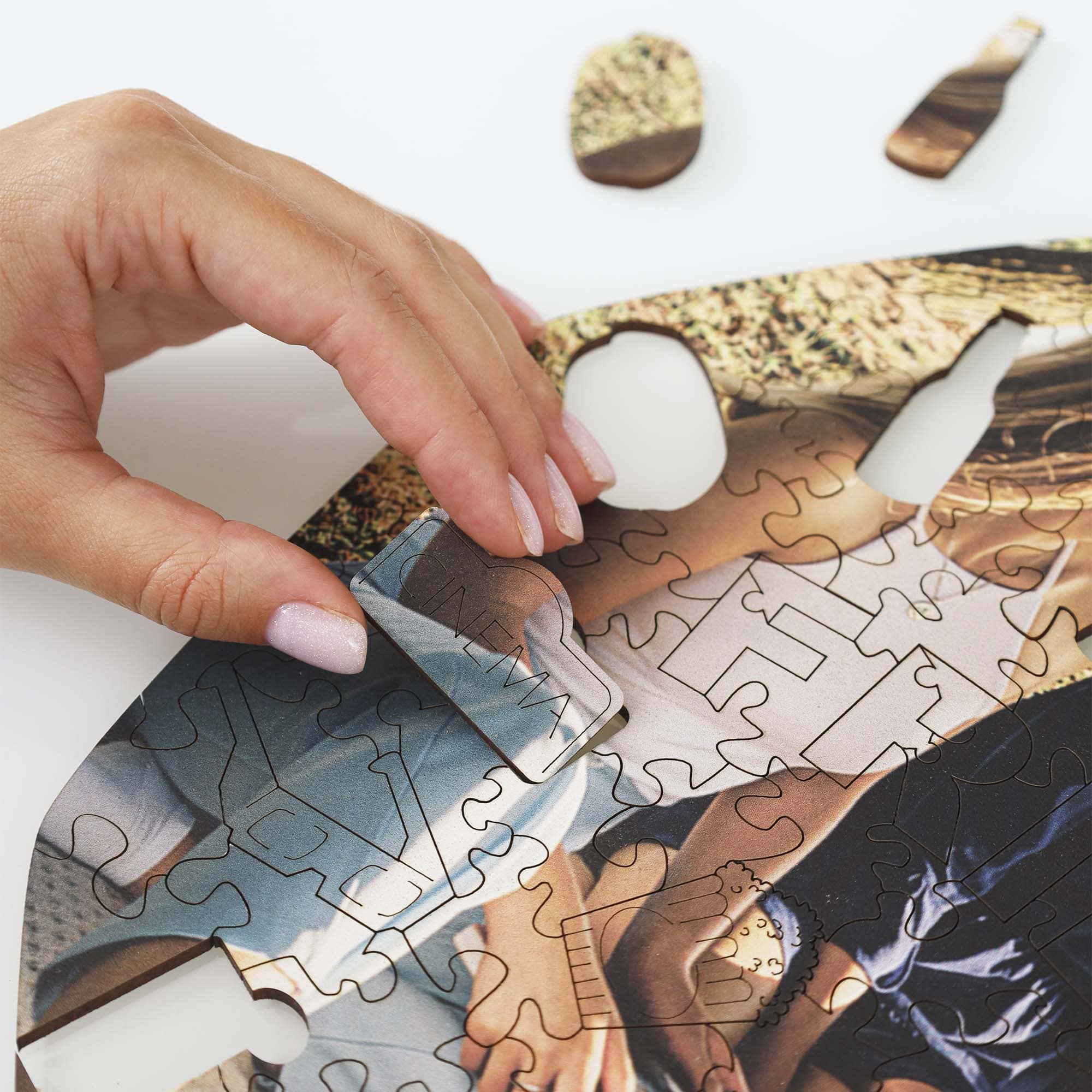 Custom Wooden Puzzle - Friends - Woods Story