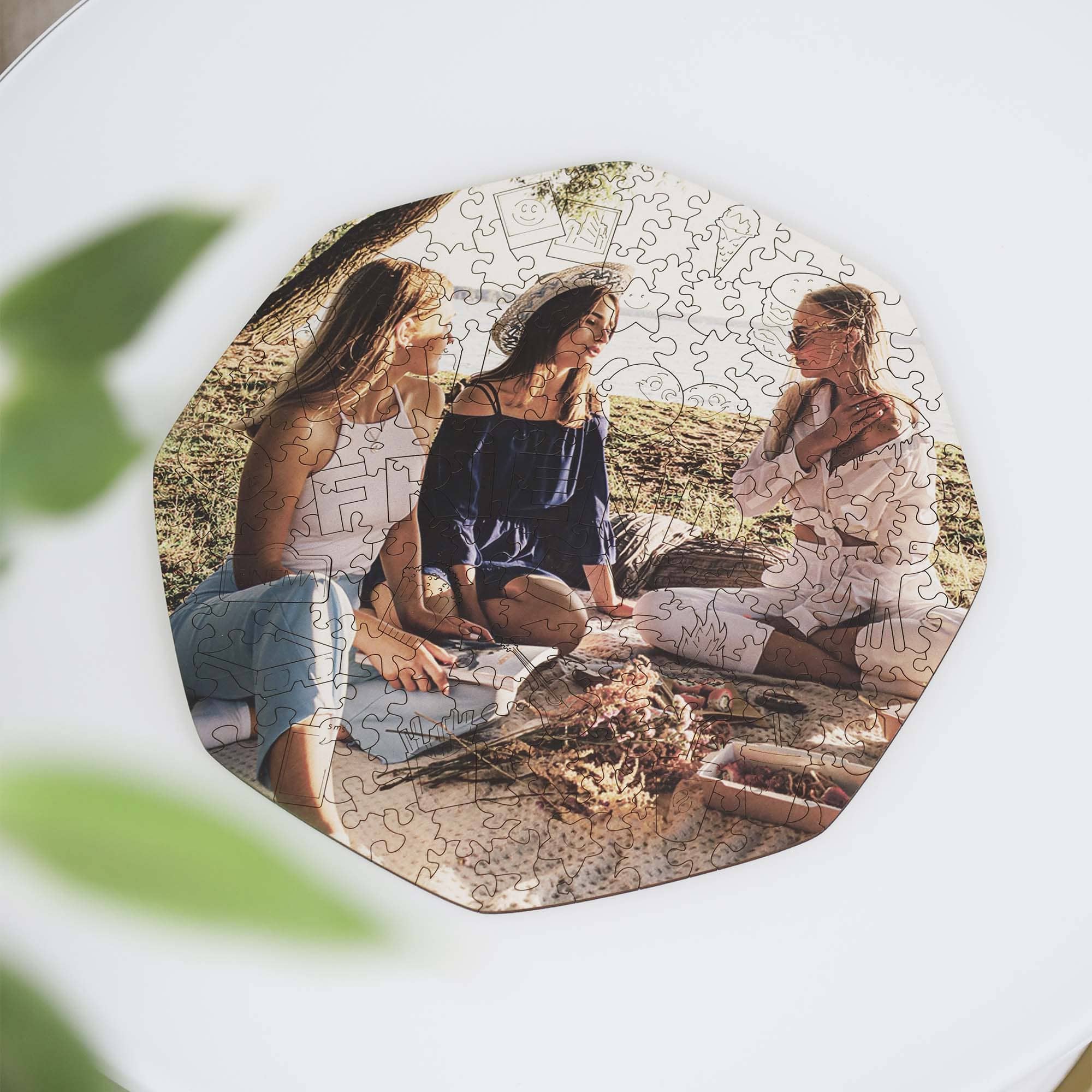 Custom Wooden Puzzle - Friends - Woods Story