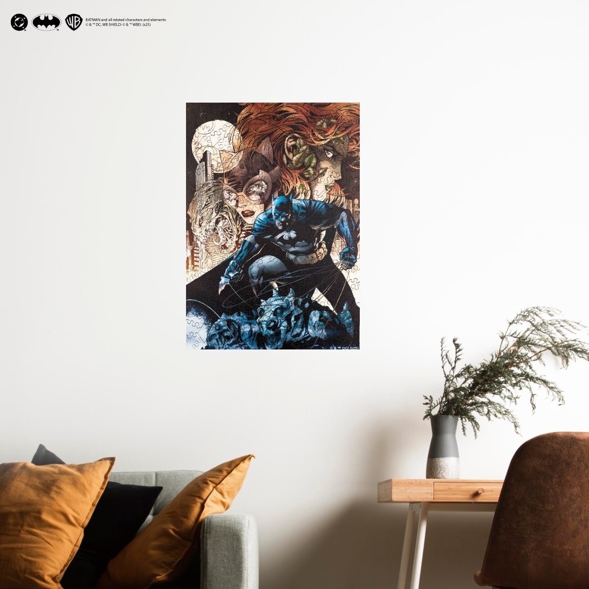 Figured Wooden Puzzle Batman™ - Allies and Enemies - Woods Story