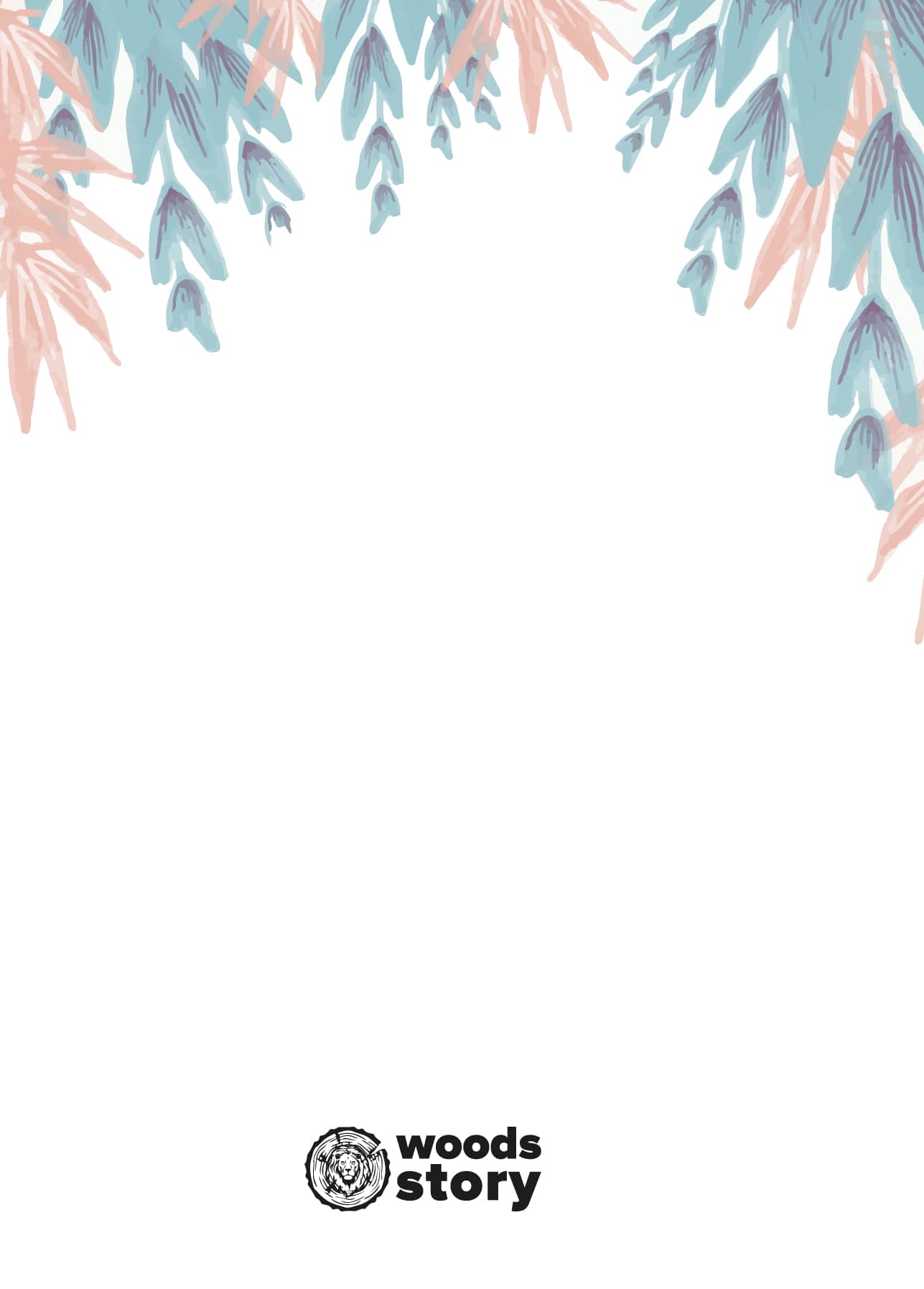 Greeting Card - Woods Story