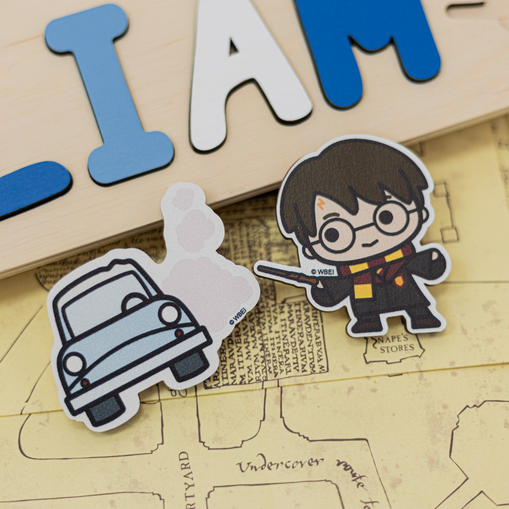 Harry Potter™ Personalized Wooden Nursery Puzzle - Woods Story
