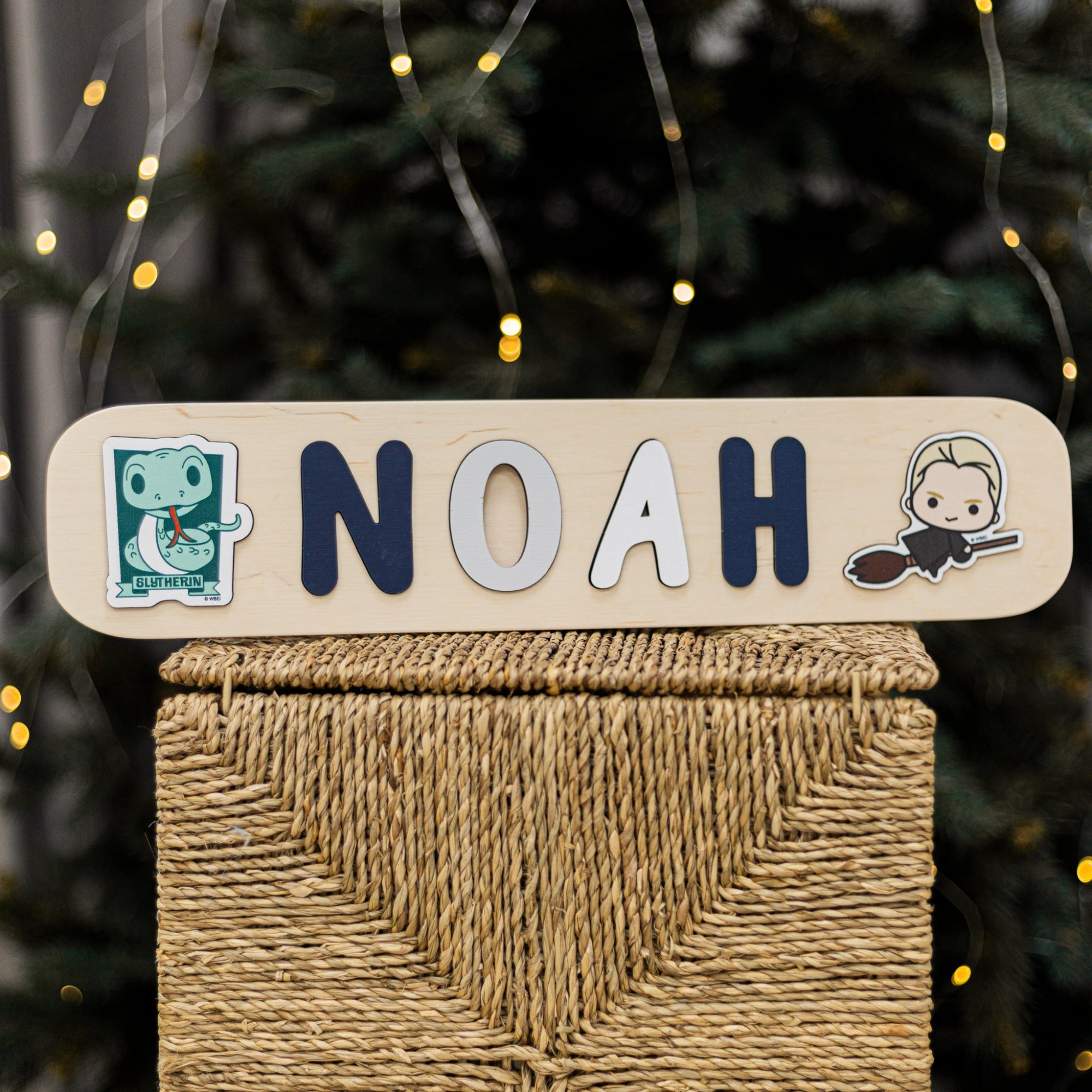 Harry Potter™ Personalized Wooden Nursery Puzzle - Woods Story