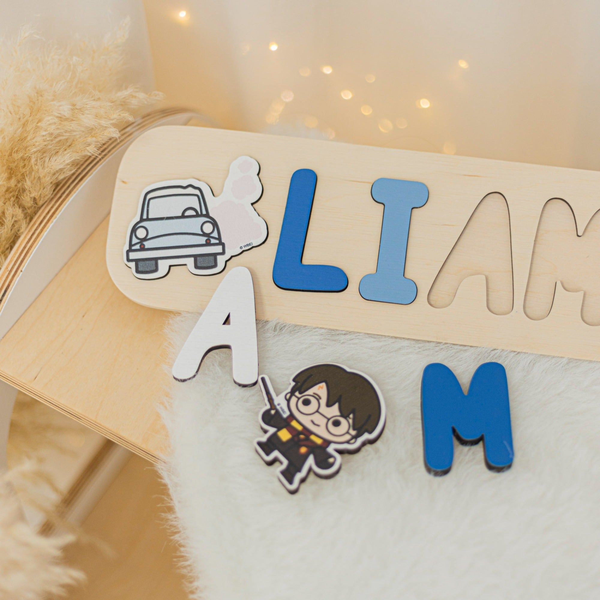 Harry Potter™ Personalized Wooden Nursery Puzzle - Woods Story