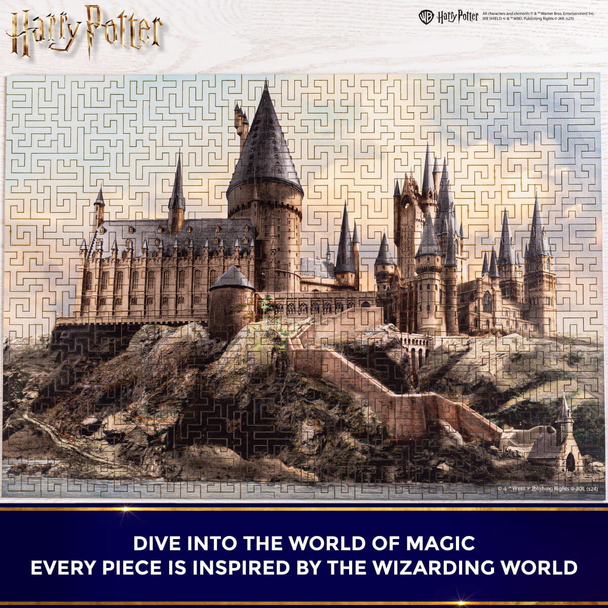 harry potter hogwarts castle puzzle