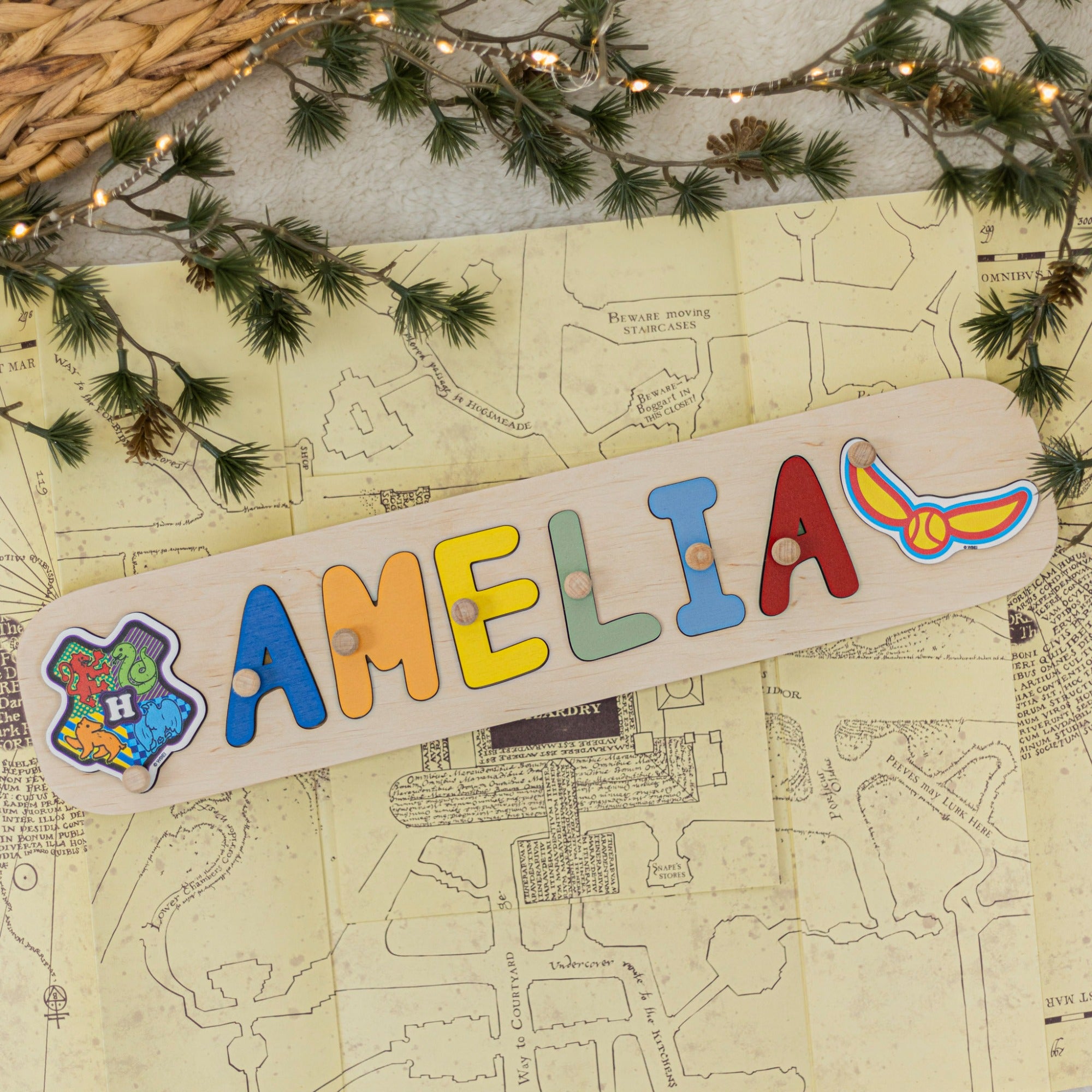 Harry Potter™ Personalized Wooden Nursery Puzzle