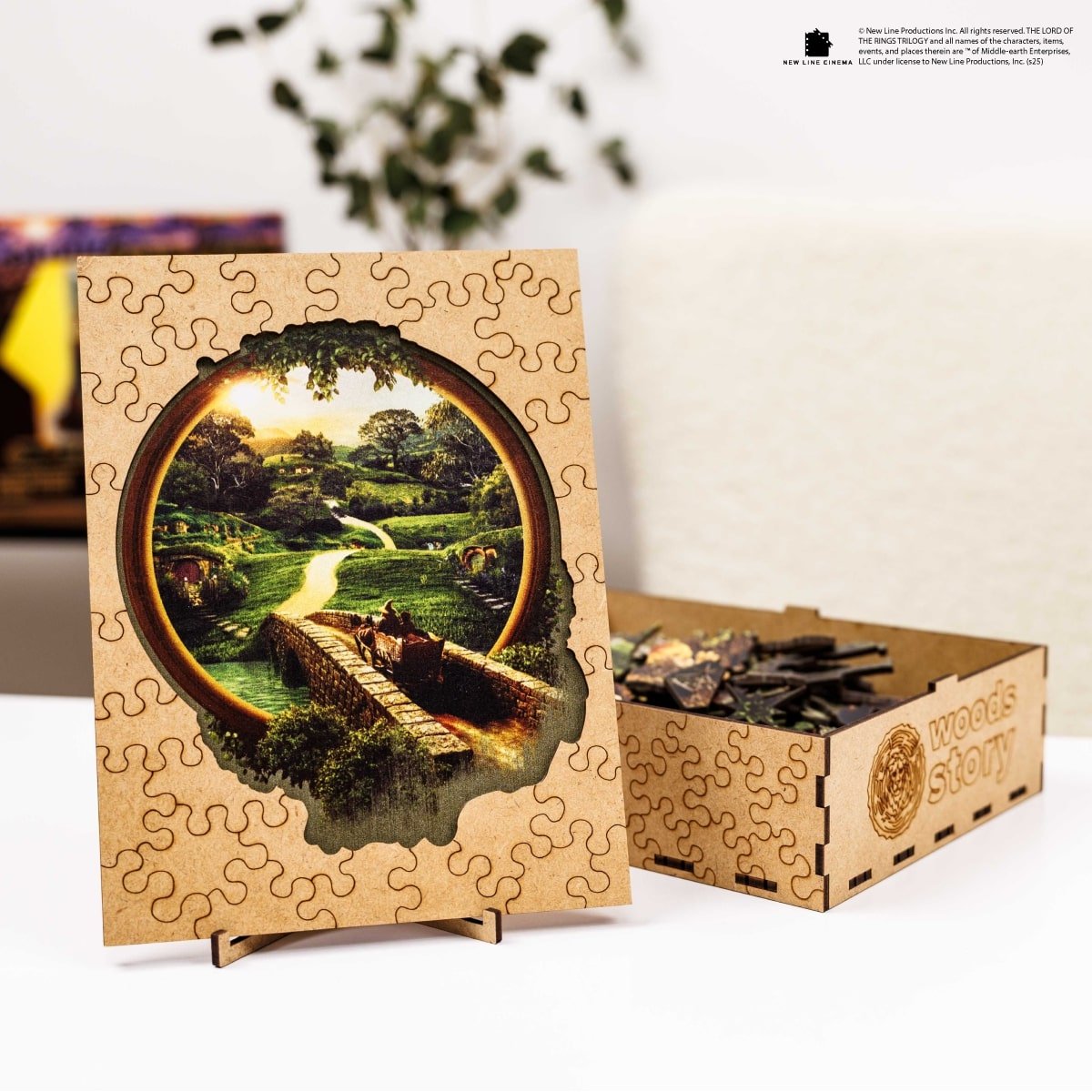 The Lord of the Rings™ Wooden Puzzle - Rivendell: Journey from the Shire - Woods Story
