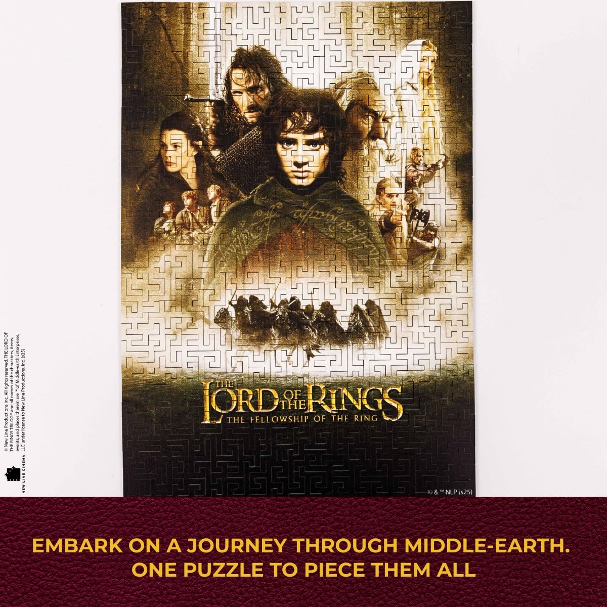 The Lord of the Rings™ Wooden Puzzle - The Fellowship of the Ring - Woods Story