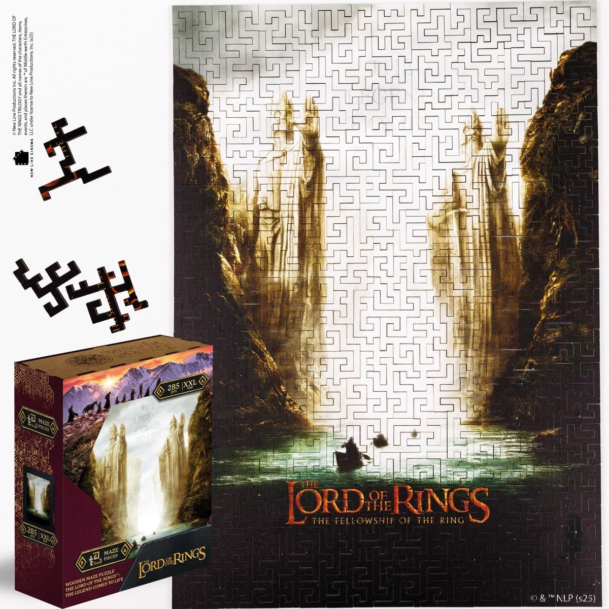 The Lord of the Rings™ Wooden Puzzle - The Legend Comes to Life - Woods Story