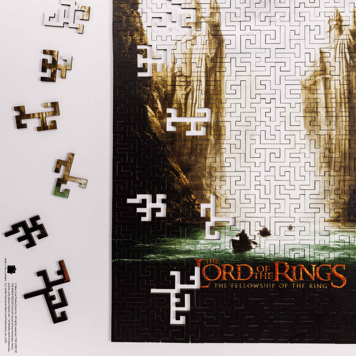 The Lord of the Rings™ Wooden Puzzle - The Legend Comes to Life - Woods Story