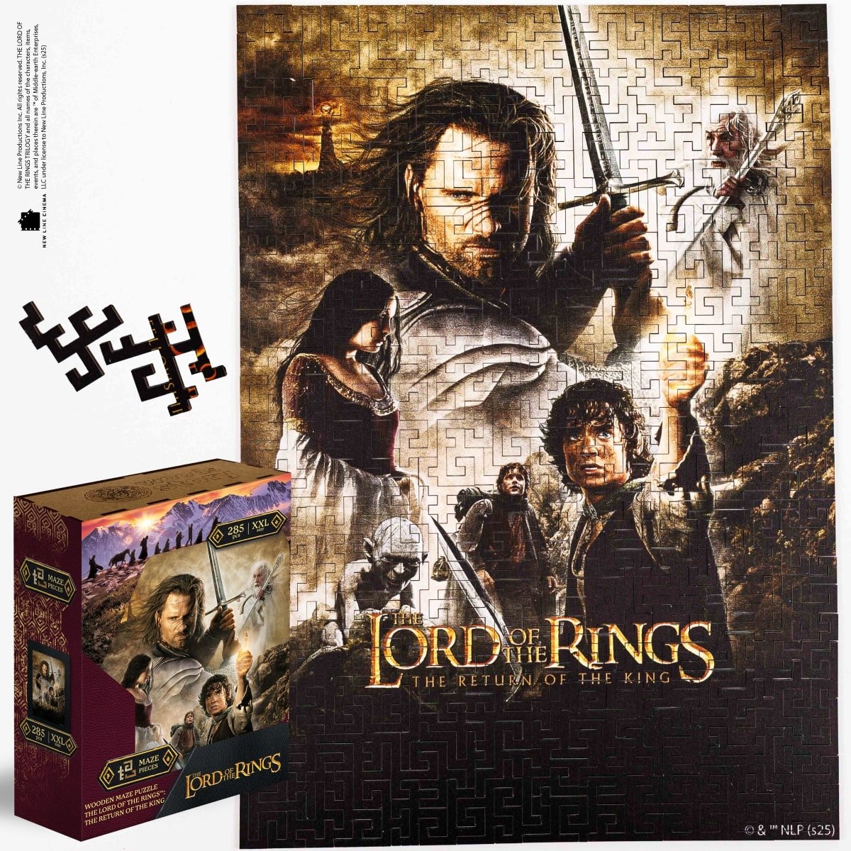 The Lord of the Rings™ Wooden Puzzle - The Return of the King - Woods Story
