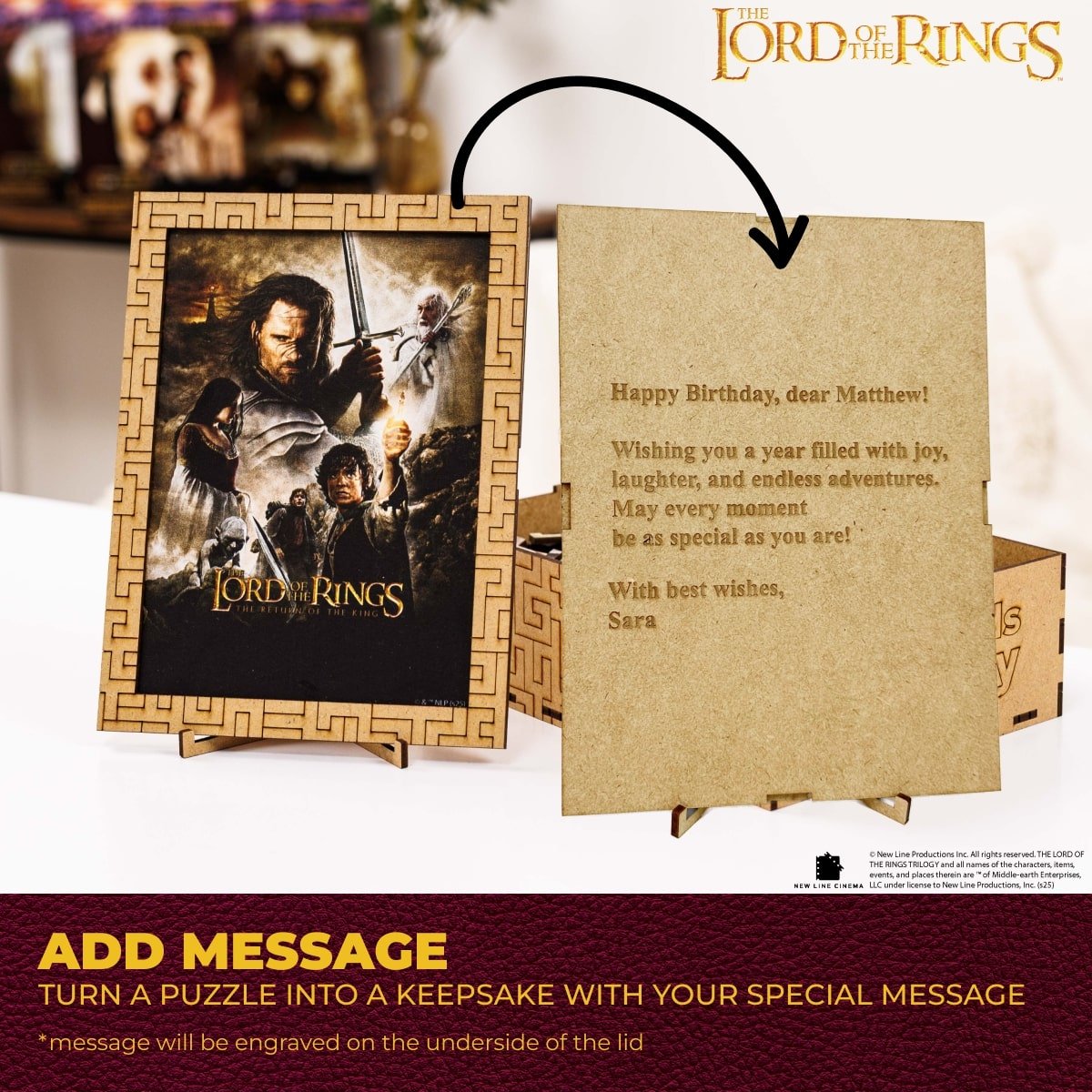 The Lord of the Rings™ Wooden Puzzle - The Return of the King - Woods Story