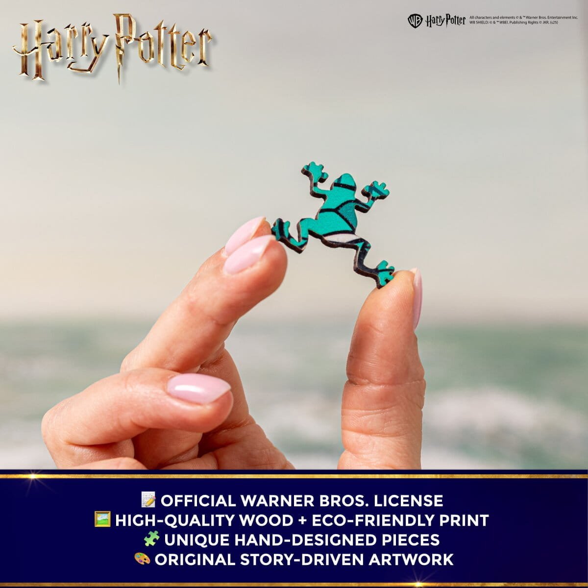 Wooden jigsaw classic puzzle Harry Potter Hogwarts™ (Colorful) - Woods Story