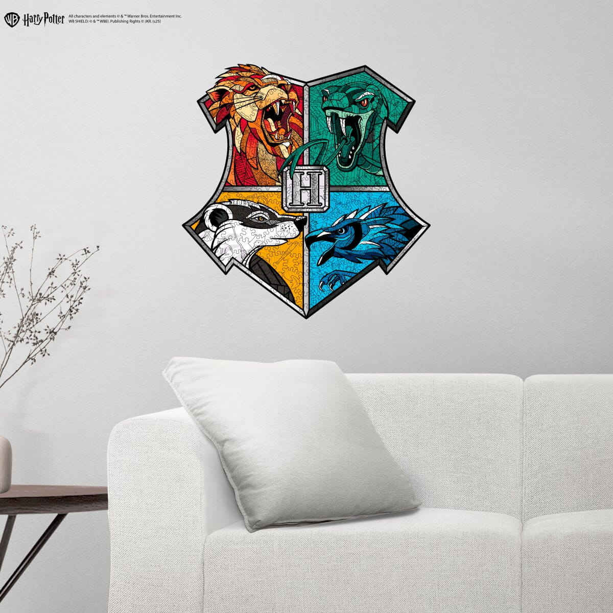 Wooden jigsaw classic puzzle Harry Potter Hogwarts™ (Colorful) - Woods Story