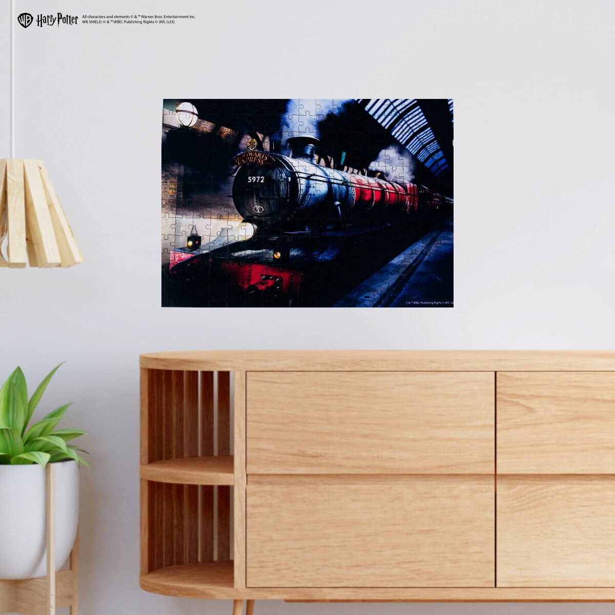 Wooden jigsaw classic puzzle Harry Potter Hogwarts Express™ - Woods Story