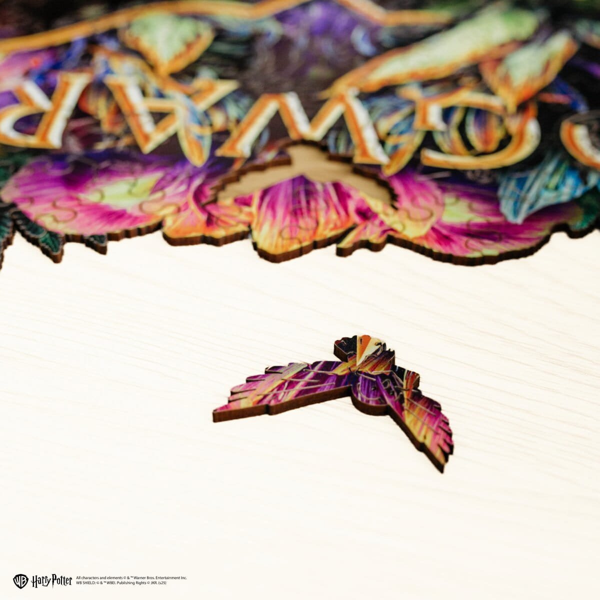 Wooden jigsaw classic puzzle Harry Potter Hogwarts™ (Neonly) - Woods Story