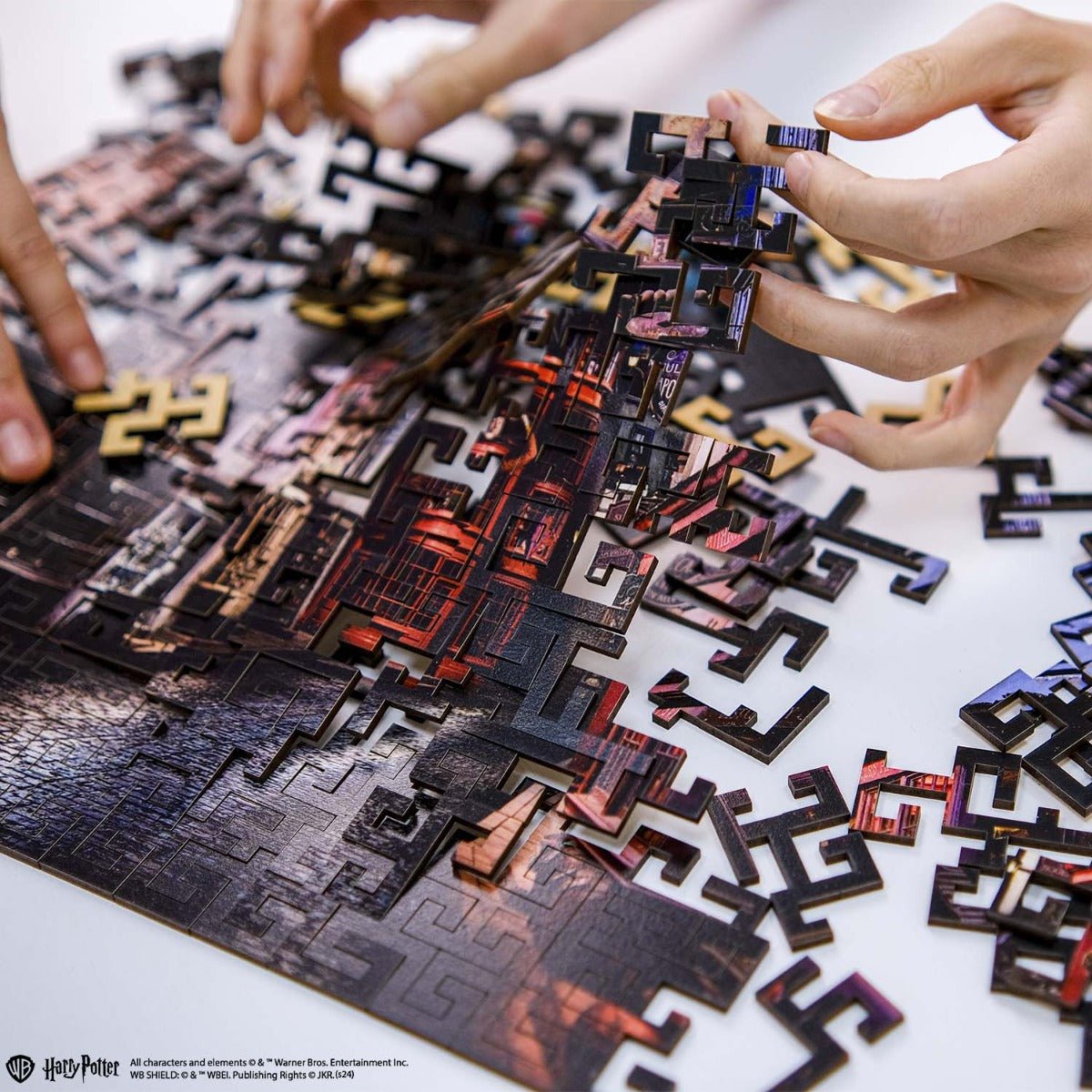 Wooden jigsaw maze puzzle Harry Potter Diagon Alley™ - Woods Story