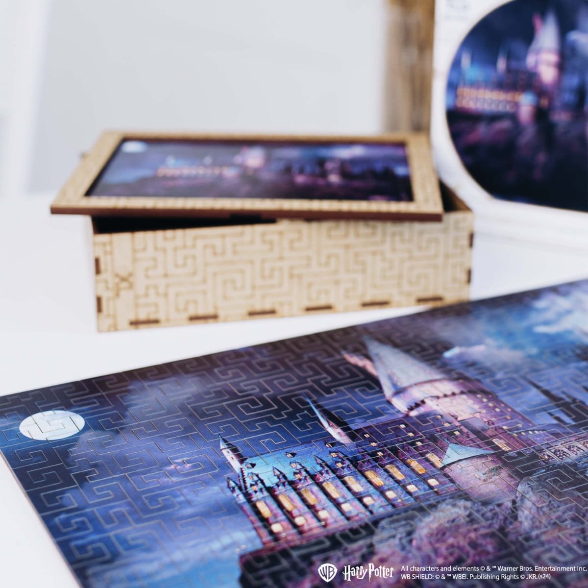 Wooden jigsaw maze puzzle Harry Potter Hogwarts Castle™ Night - Woods Story