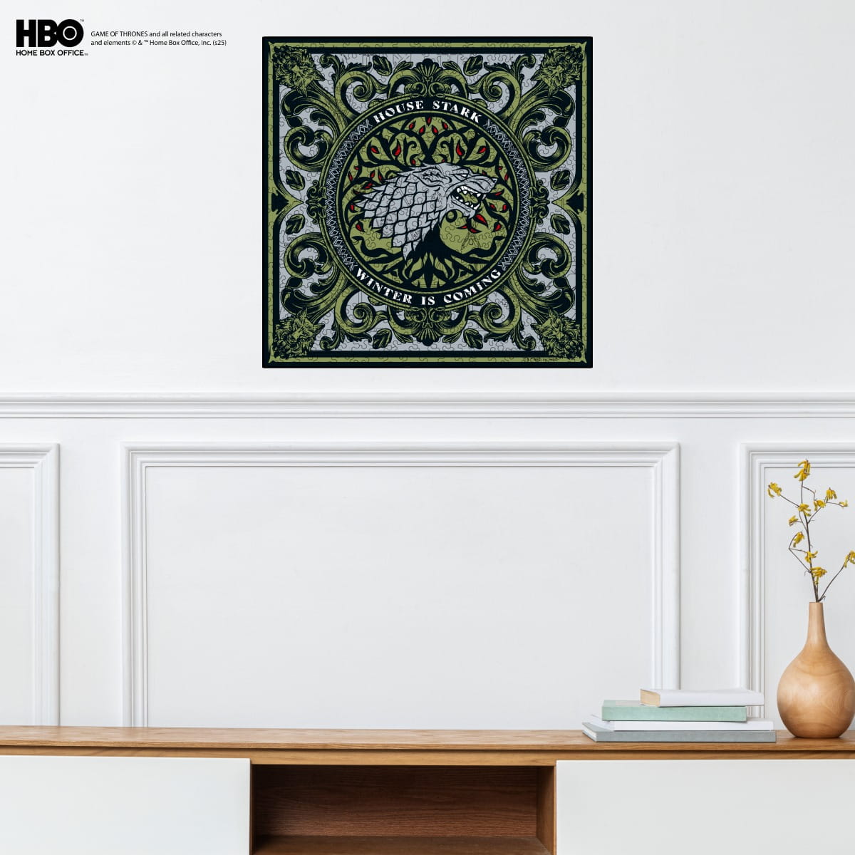 Wooden jigsaw puzzle Game of Thrones™ House Stark - Woods Story