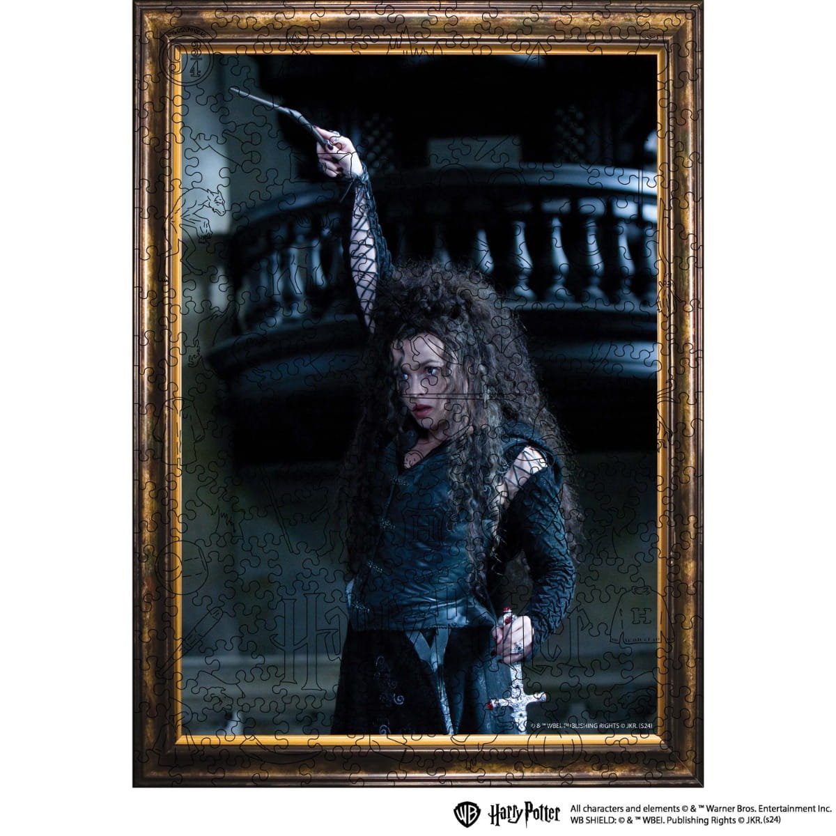 Wooden jigsaw puzzle Harry Potter Bellatrix Lestrange™ - Woods Story