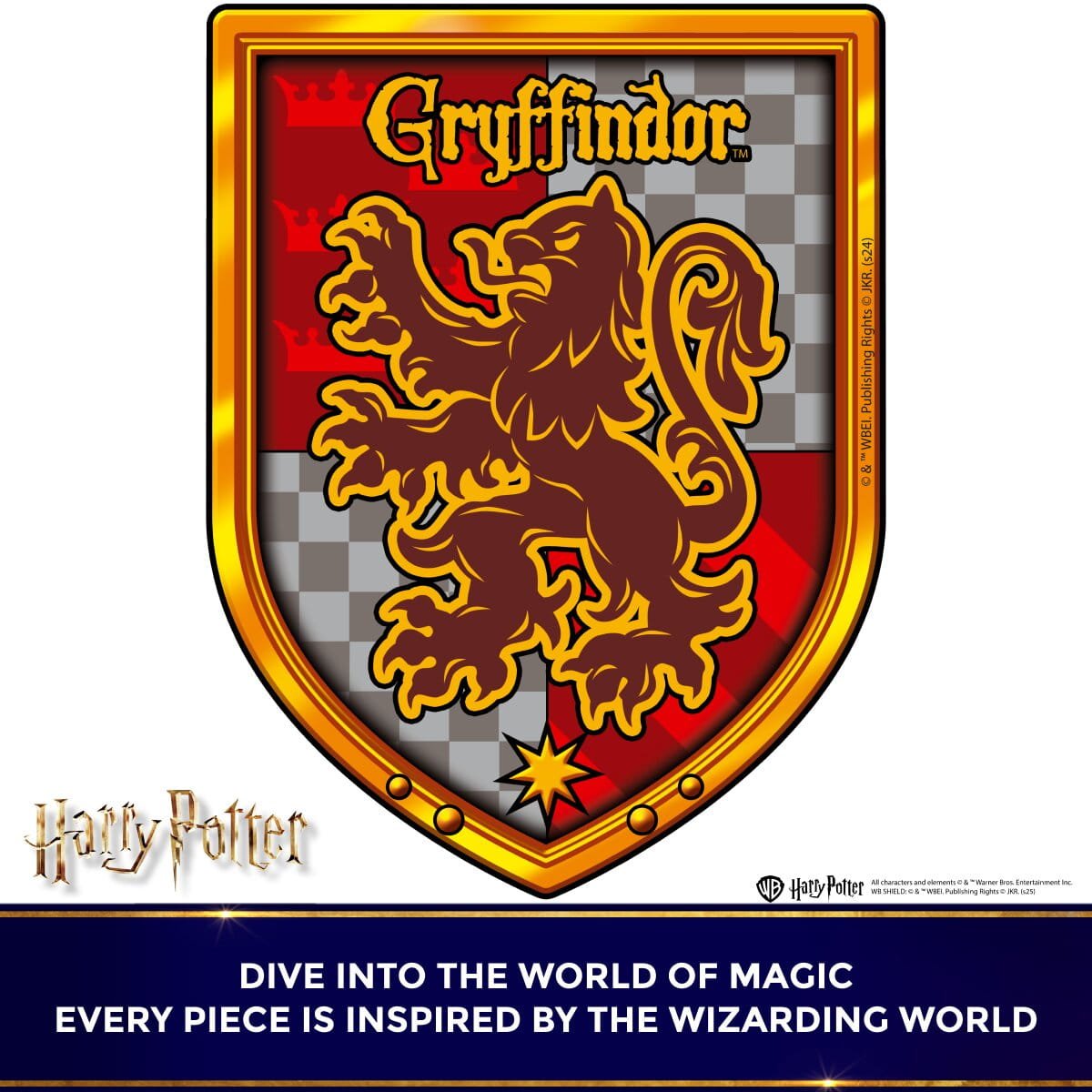 Wooden jigsaw puzzle Harry Potter Gryffindor™ - Woods Story
