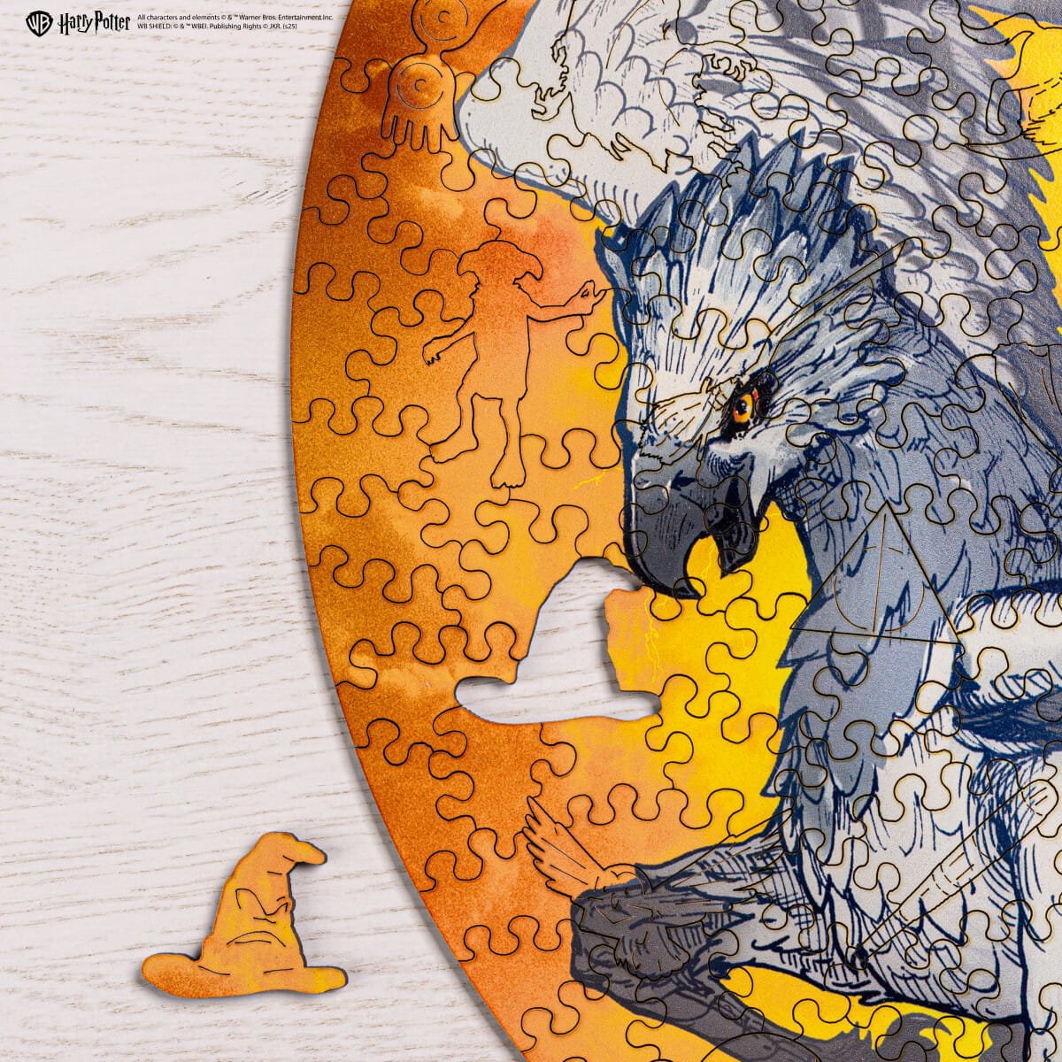 Wooden jigsaw puzzle Harry Potter Hippogriff™ - Woods Story