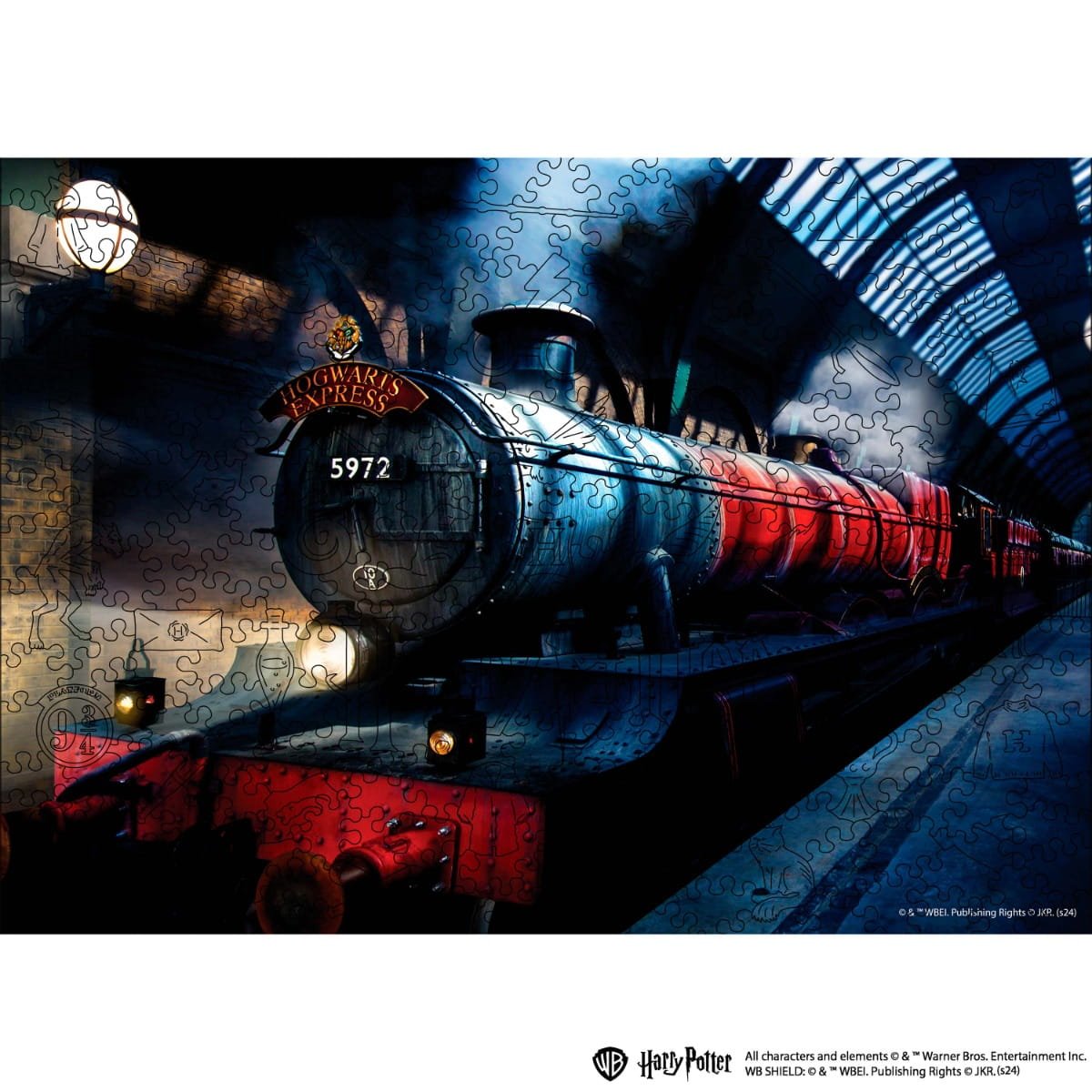 Wooden jigsaw puzzle Harry Potter Hogwarts Express™ - Woods Story