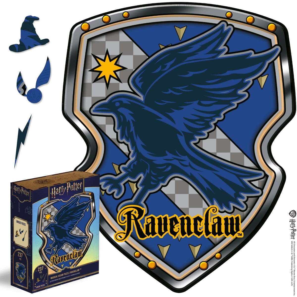 Wooden jigsaw puzzle Harry Potter Ravenclaw™ - Woods Story