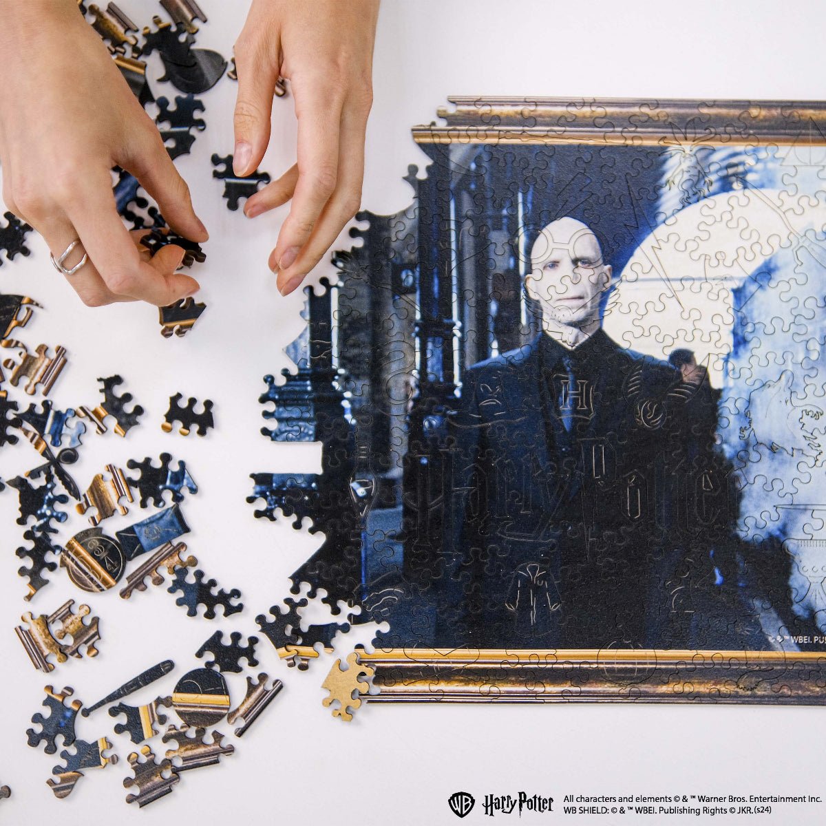 Wooden jigsaw puzzle Harry Potter Voldemort ™ - Woods Story